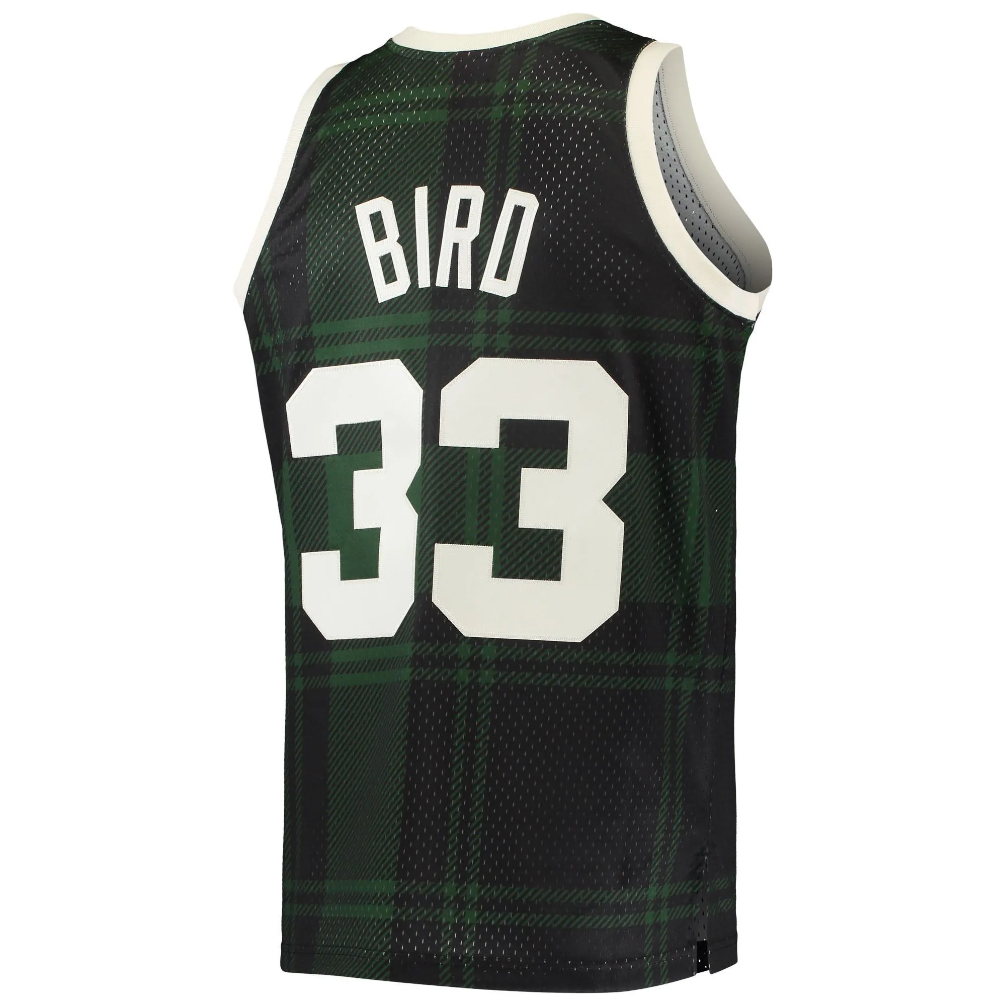 Larry Bird Boston Celtics Mitchell & Ness 1985/86 Hardwood Classics Uninterrupted Swingman Jersey - Black