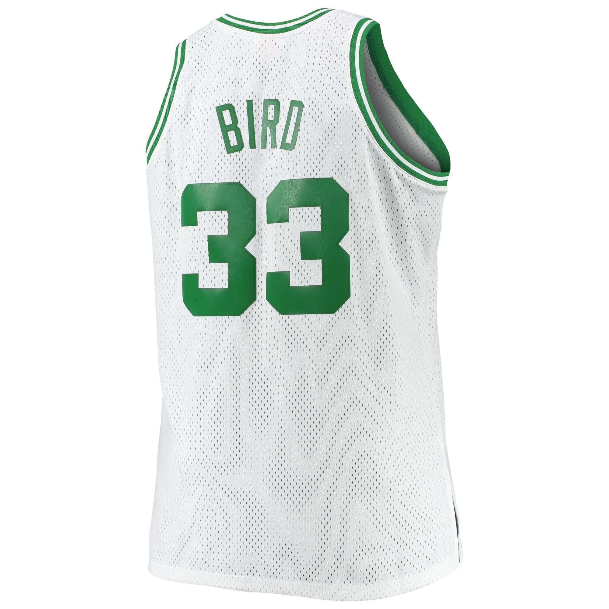 Larry Bird Boston Celtics Mitchell & Ness Big & Tall 1985/86 Hardwood Classics Swingman Jersey - White