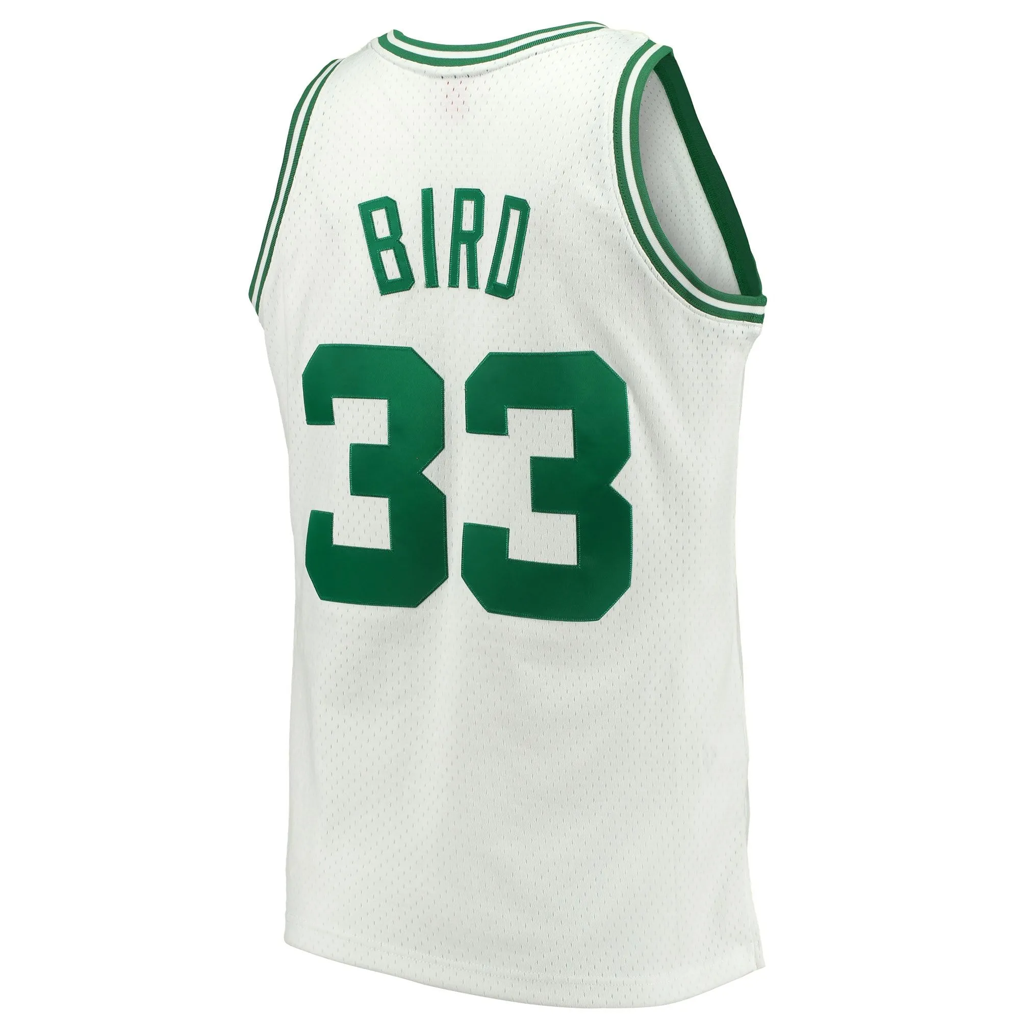 Larry Bird Boston Celtics Mitchell & Ness Hardwood Classics Swingman Jersey - White