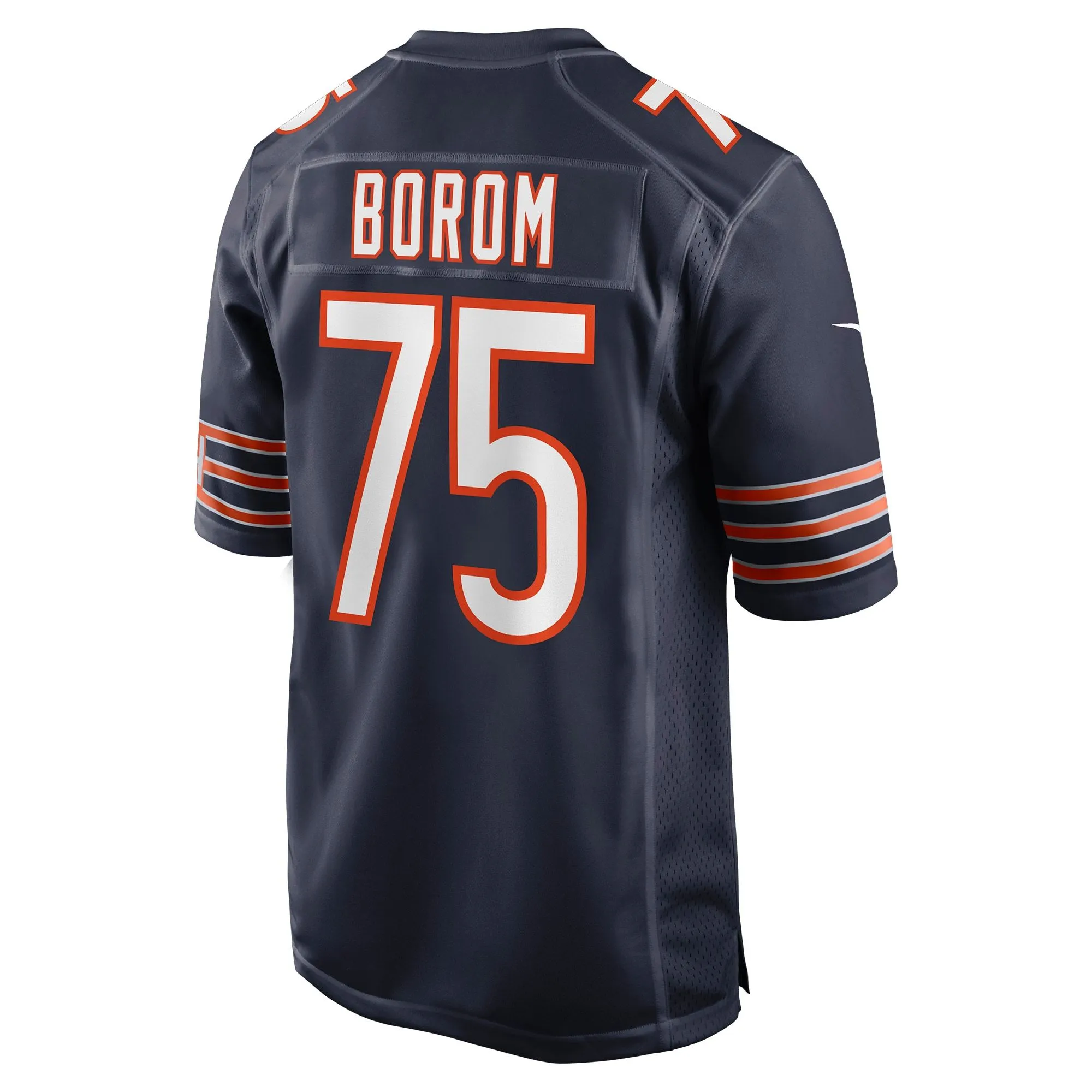 Larry Borom Chicago Bears  Game Jersey - Navy