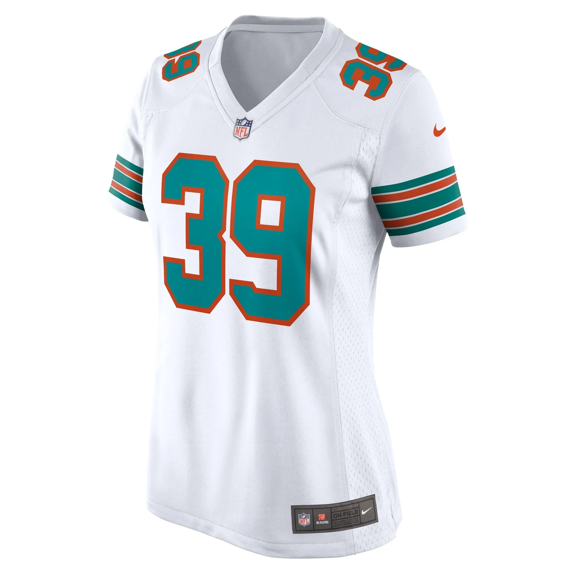 Larry Csonka Miami Dolphins  Retired Player Jersey - White