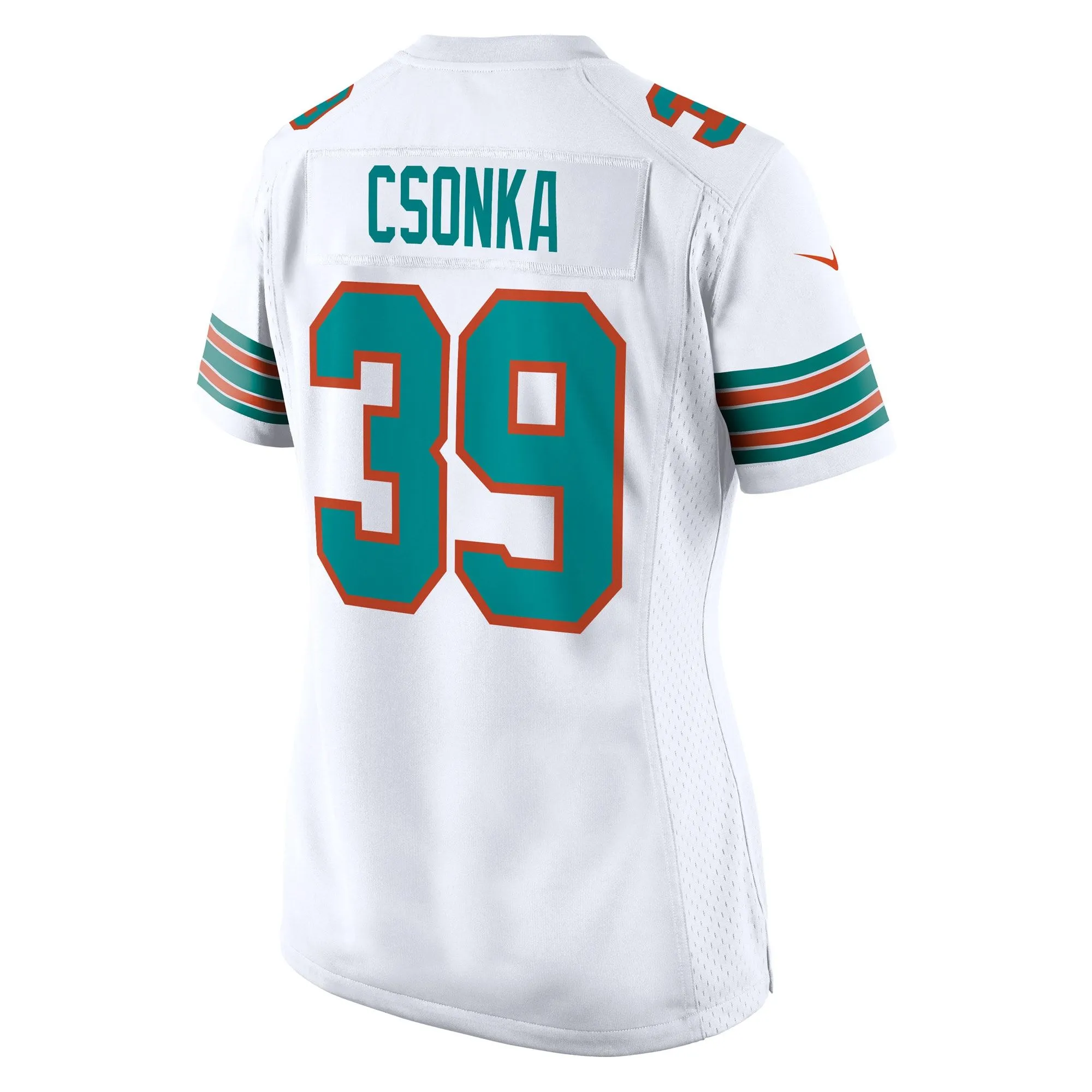 Larry Csonka Miami Dolphins  Retired Player Jersey - White