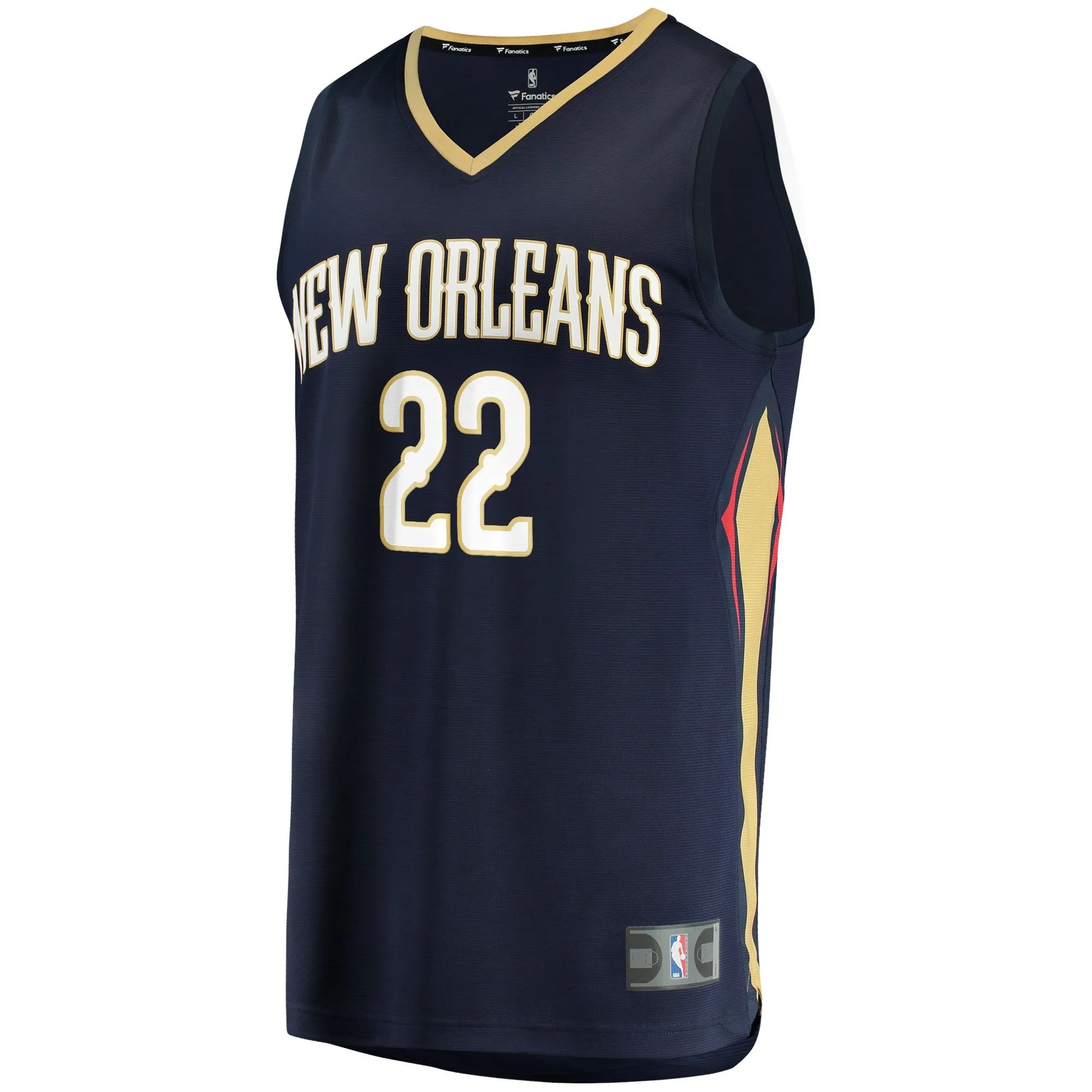 Larry Nance Jr. New Orleans Pelicans Fanatics Branded Fast Break Replica Jersey - Icon Edition - Navy