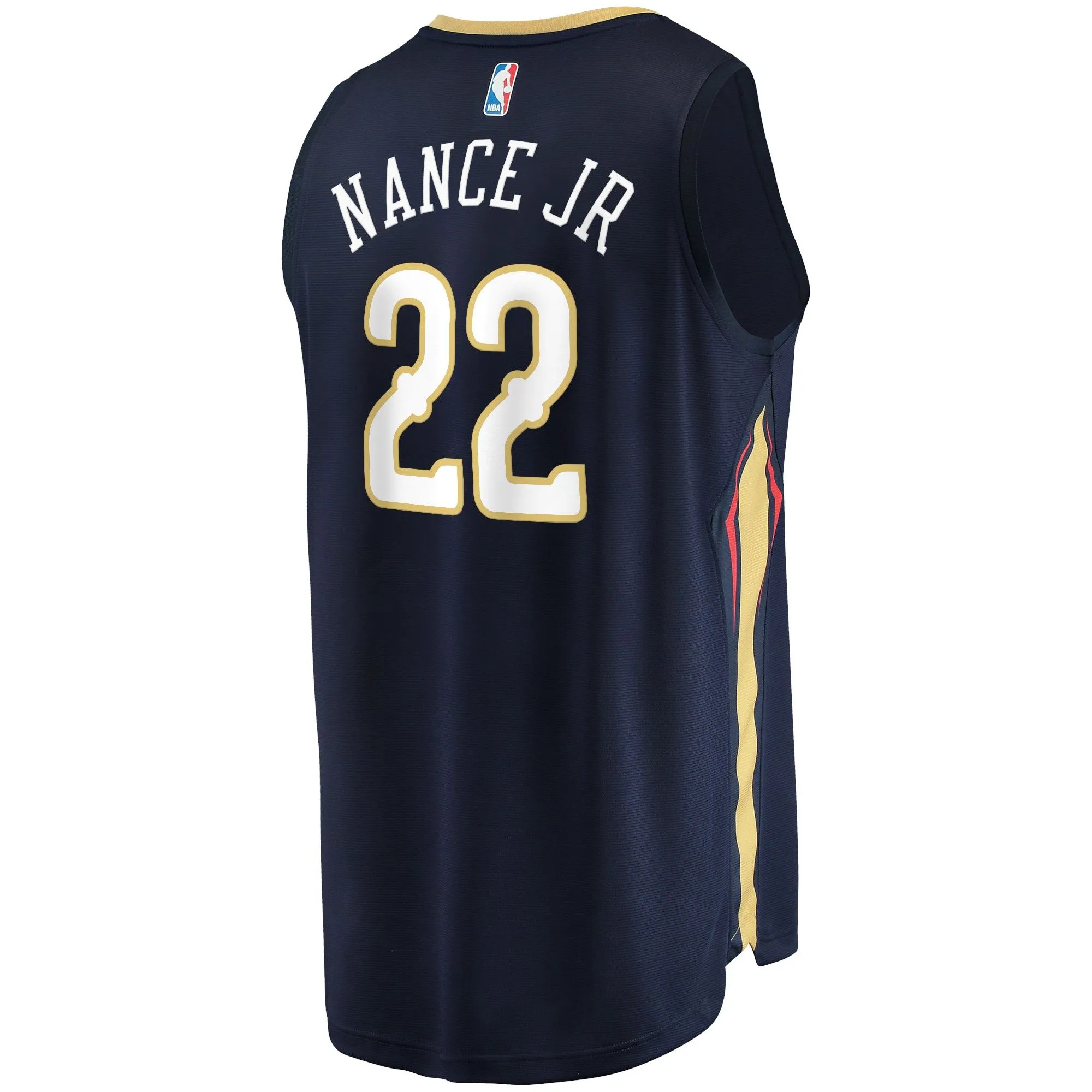 Larry Nance Jr. New Orleans Pelicans Fanatics Branded Fast Break Replica Jersey - Icon Edition - Navy