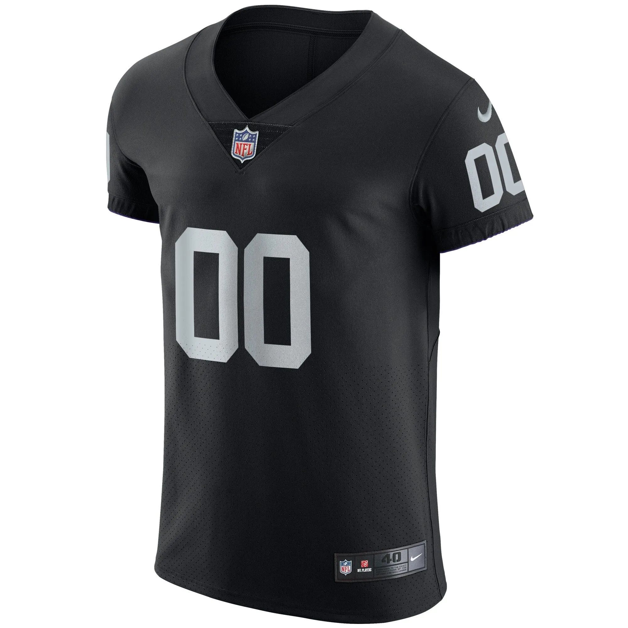 Las Vegas Raiders  Vapor Untouchable Custom Elite Jersey - Black