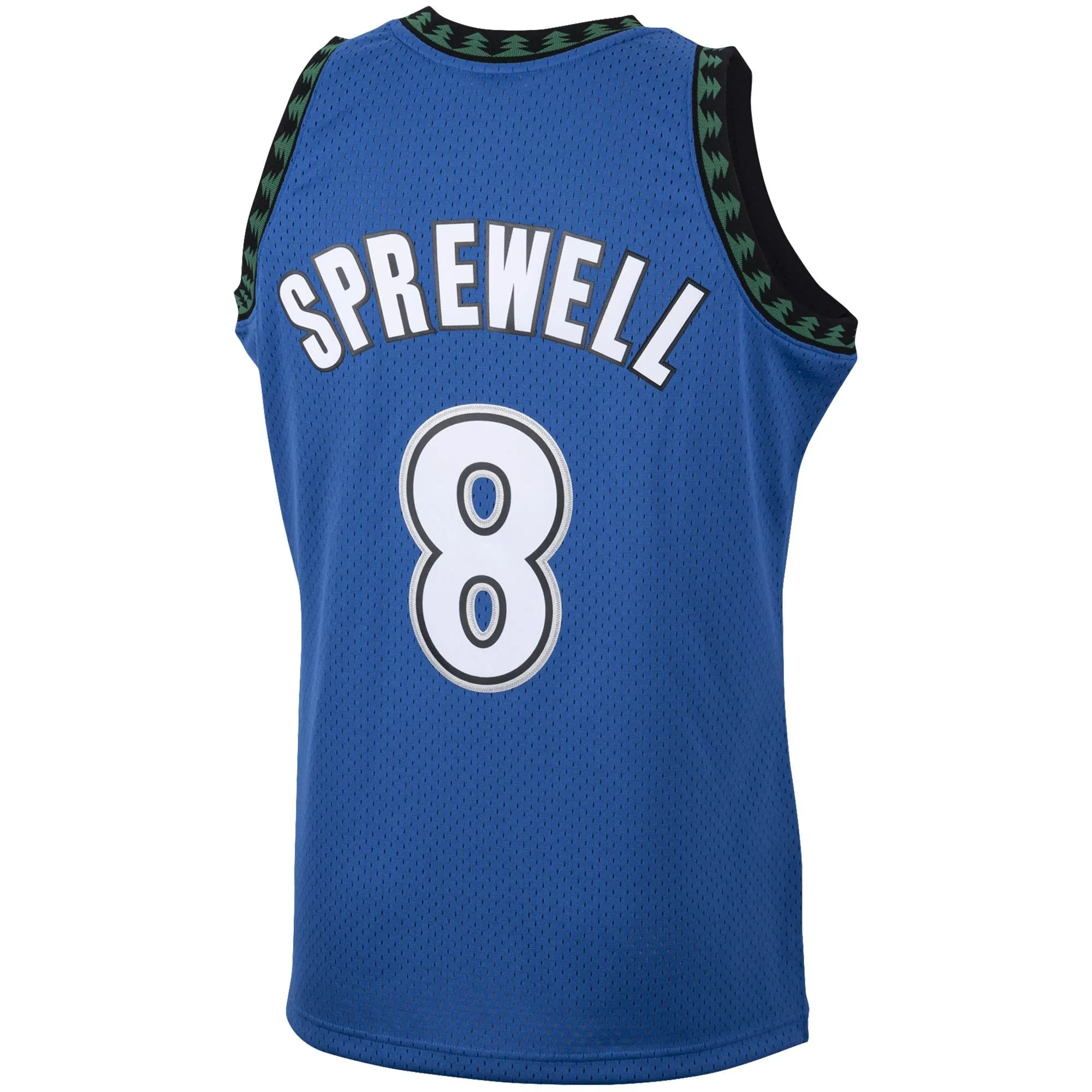 Latrell Sprewell Minnesota Timberwolves Mitchell & Ness 2001/02 Hardwood Classics Swingman Jersey - Blue