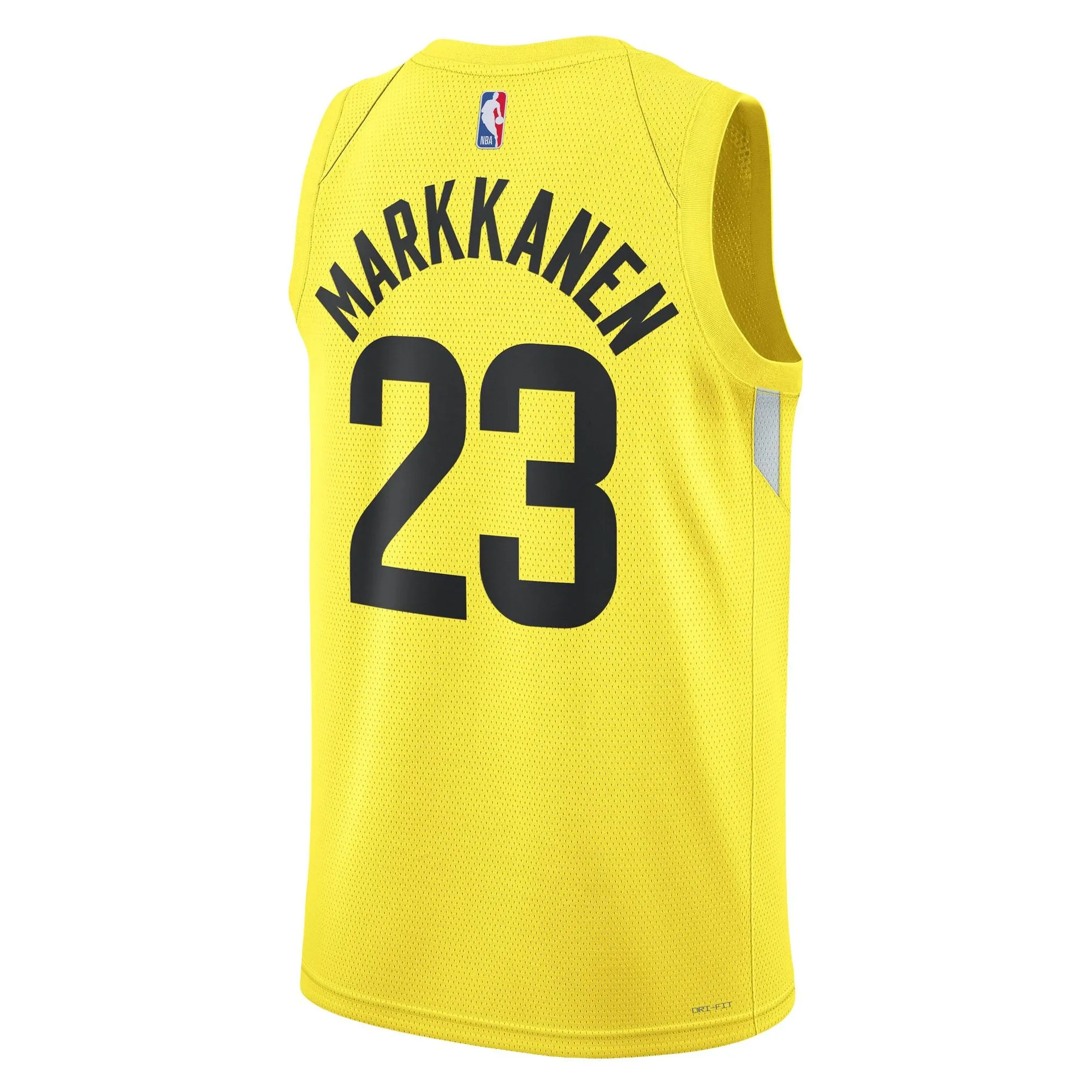 Lauri Markkanen Utah Jazz  Unisex Swingman Jersey - Icon Edition - Gold