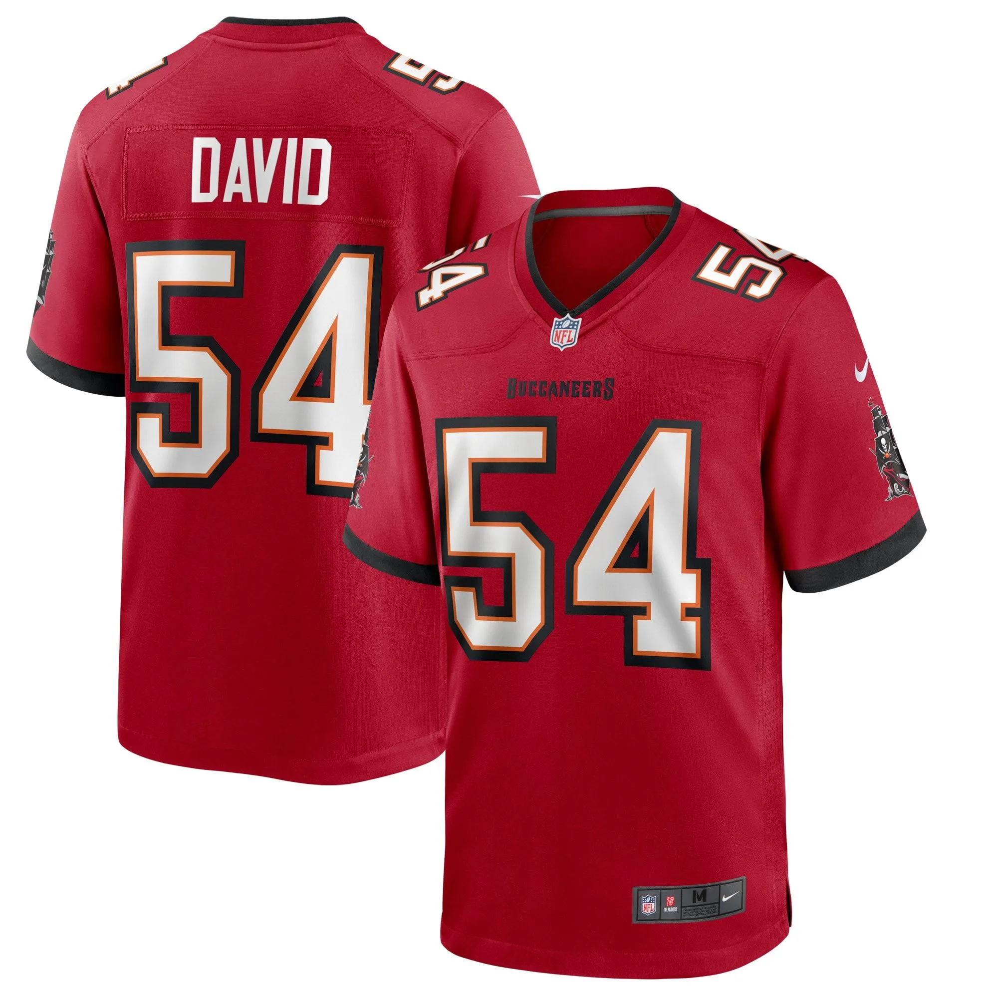 Lavonte David Tampa Bay Buccaneers  Game Jersey - Red