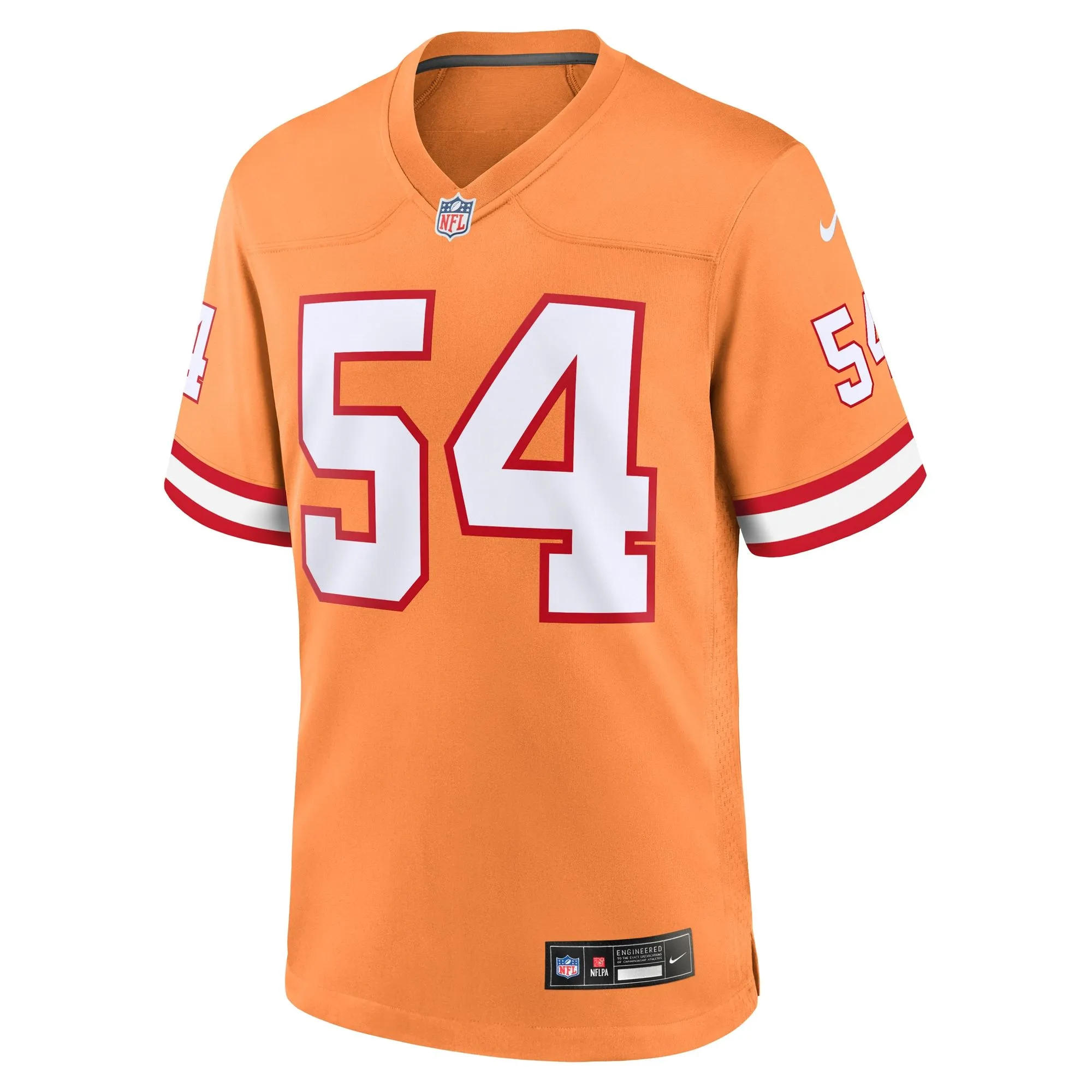 Lavonte David Tampa Bay Buccaneers  Throwback Game Jersey - Orange