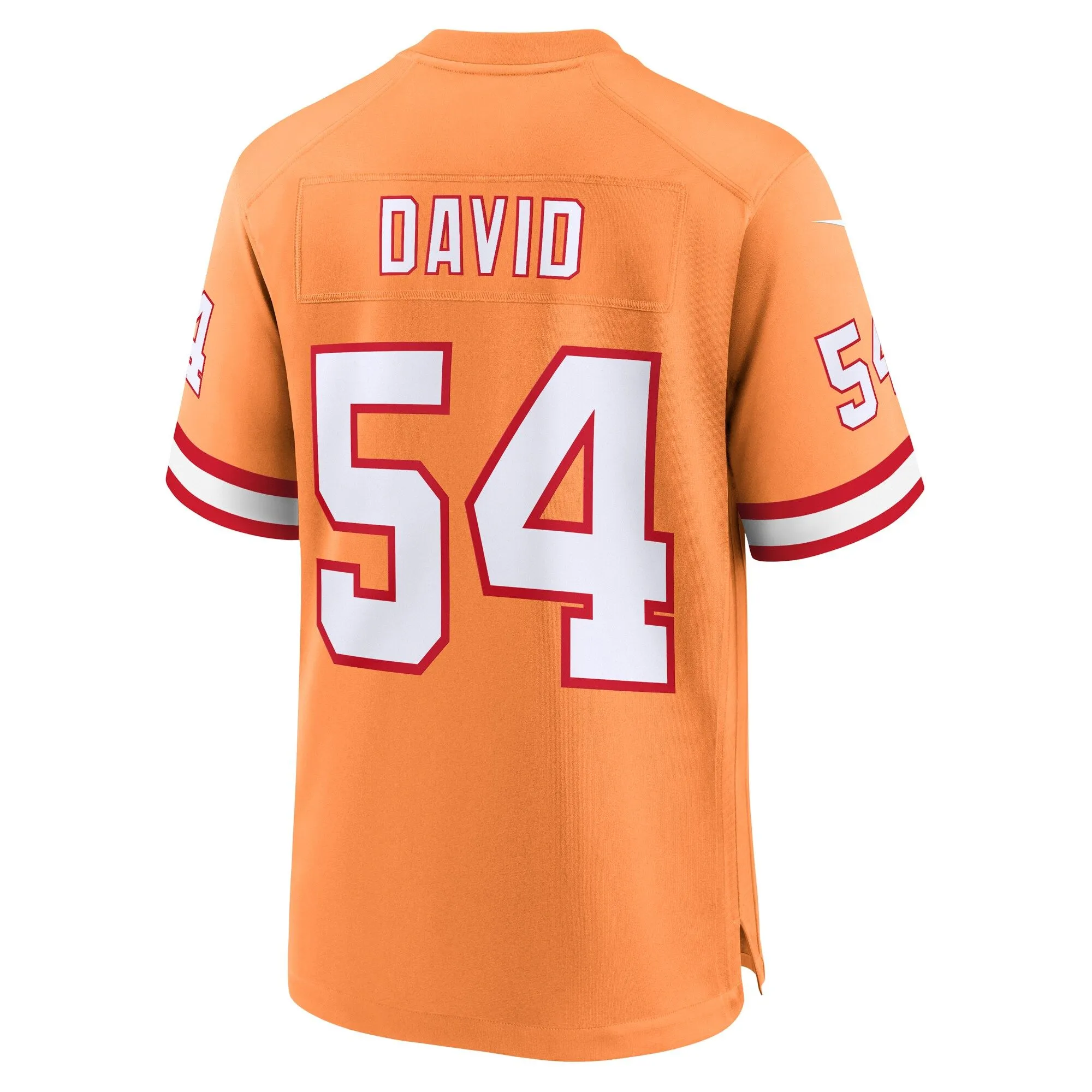 Lavonte David Tampa Bay Buccaneers  Throwback Game Jersey - Orange