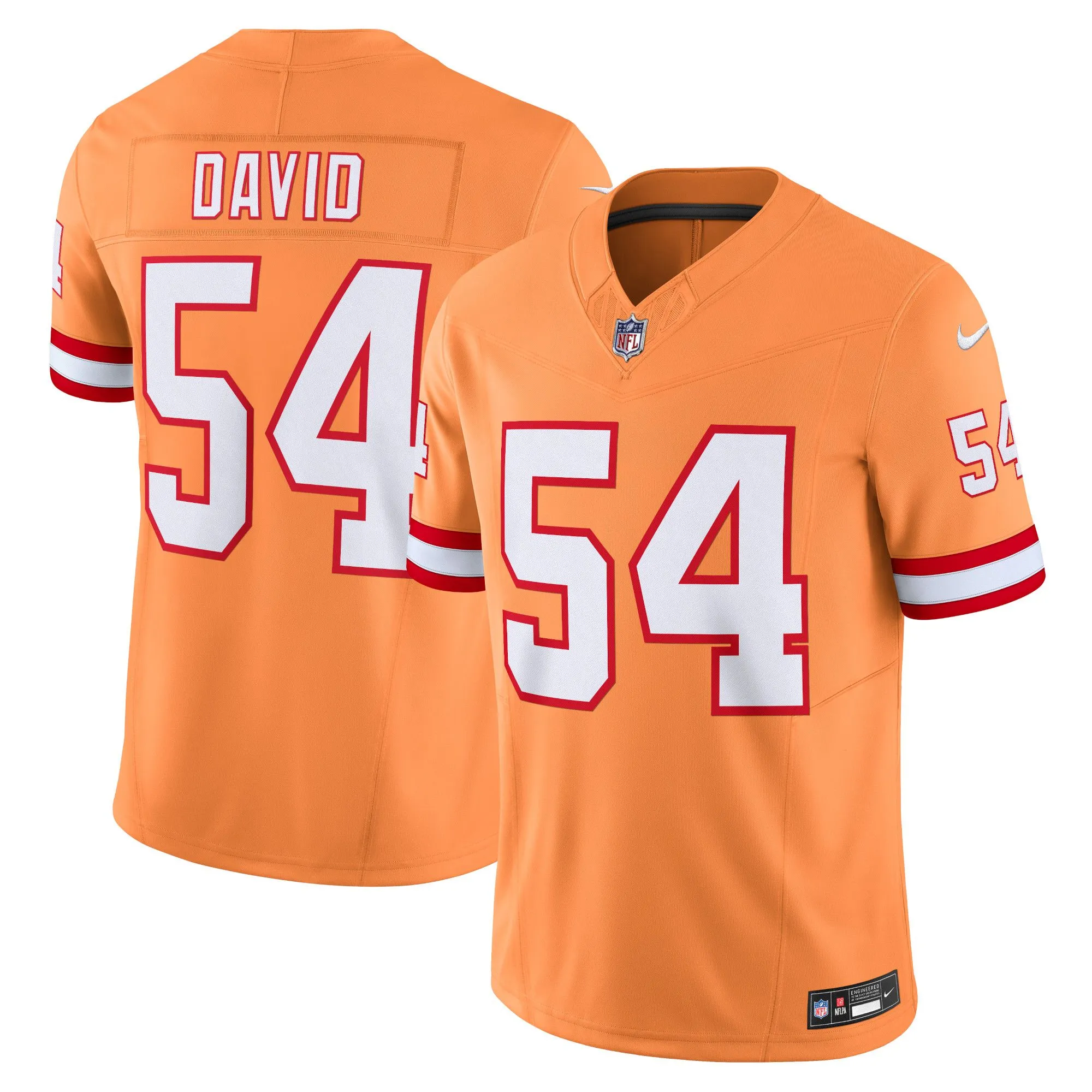 Lavonte David Tampa Bay Buccaneers  Vapor F.U.S.E. Limited Jersey - Orange