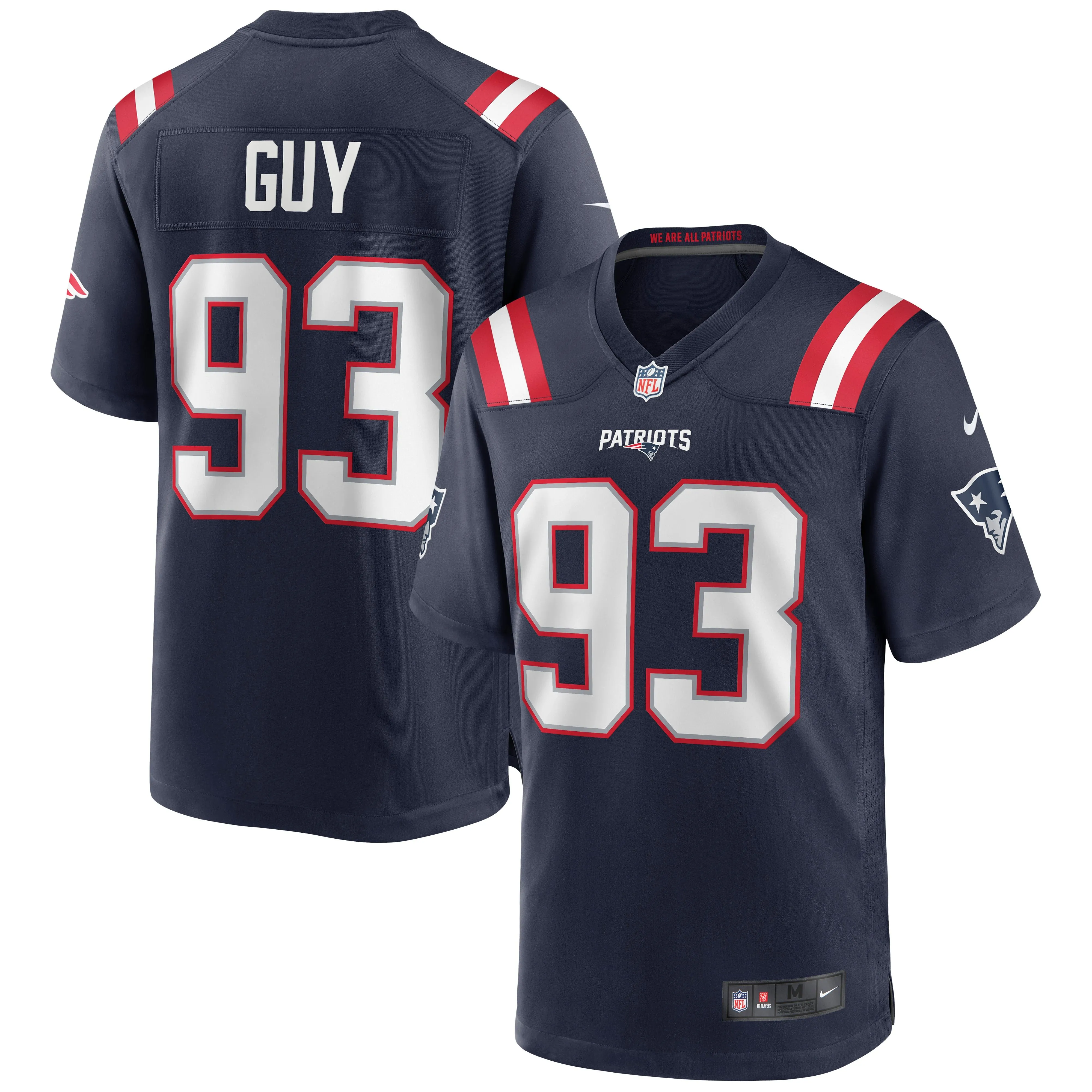 Lawrence Guy New England Patriots  Game Jersey - Navy