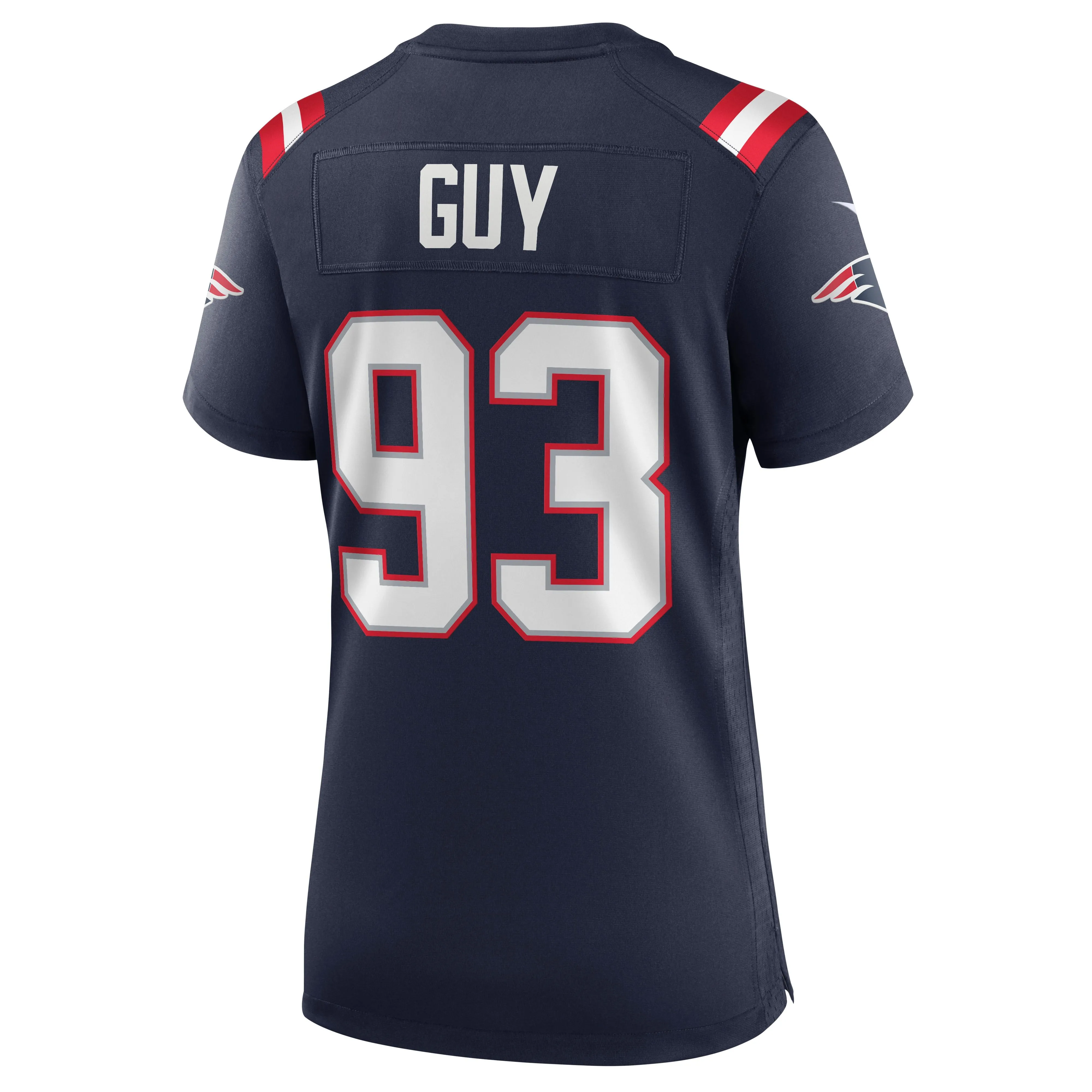 Lawrence Guy New England Patriots  Women's Game Jersey - Navy