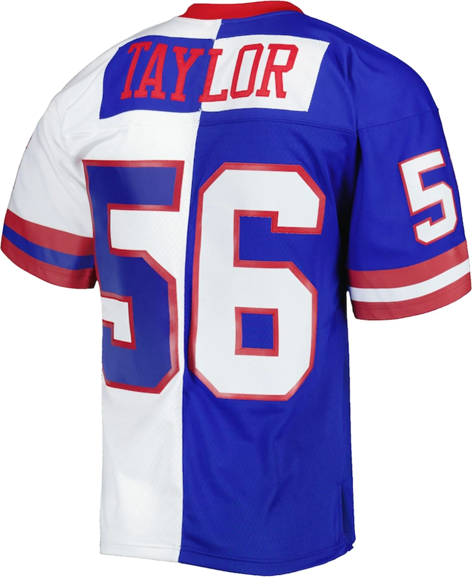 Lawrence Taylor New York Giants Mitchell & Ness 1986 Split Legacy Replica Jersey - Royal/White