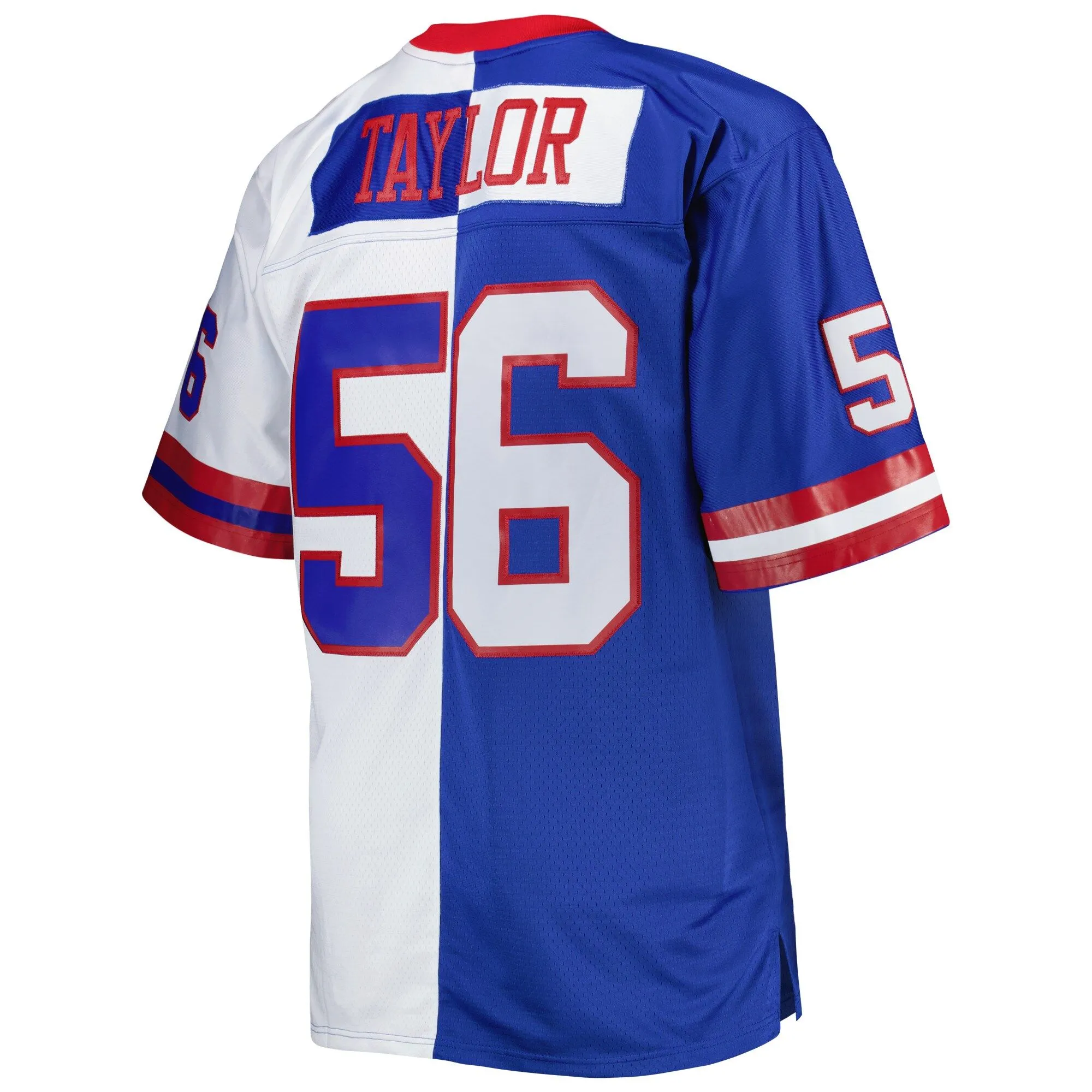 Lawrence Taylor New York Giants Mitchell & Ness Big & Tall Split Legacy Retired Player Replica Jersey - Royal/White