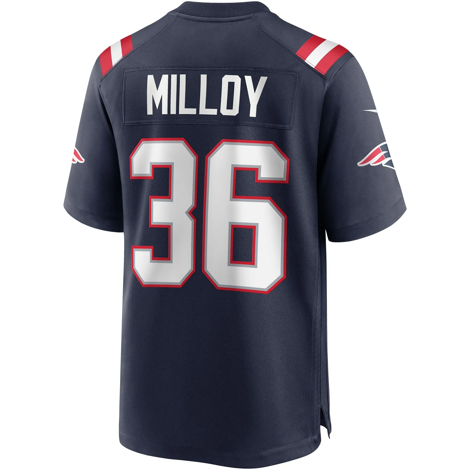 Lawyer Milloy New England Patriots  Game Retired Player Jersey - Navy