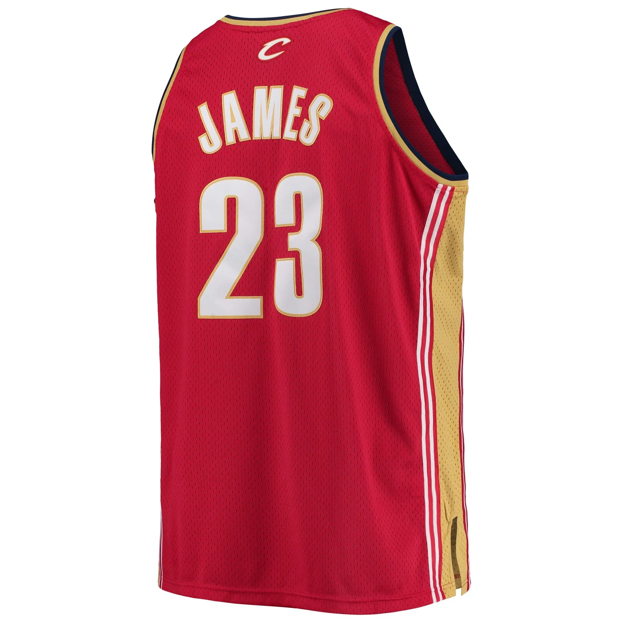 LeBron James Cleveland Cavaliers Mitchell & Ness 2003/04 Big & Tall Hardwood Classics Swingman Jersey - Red