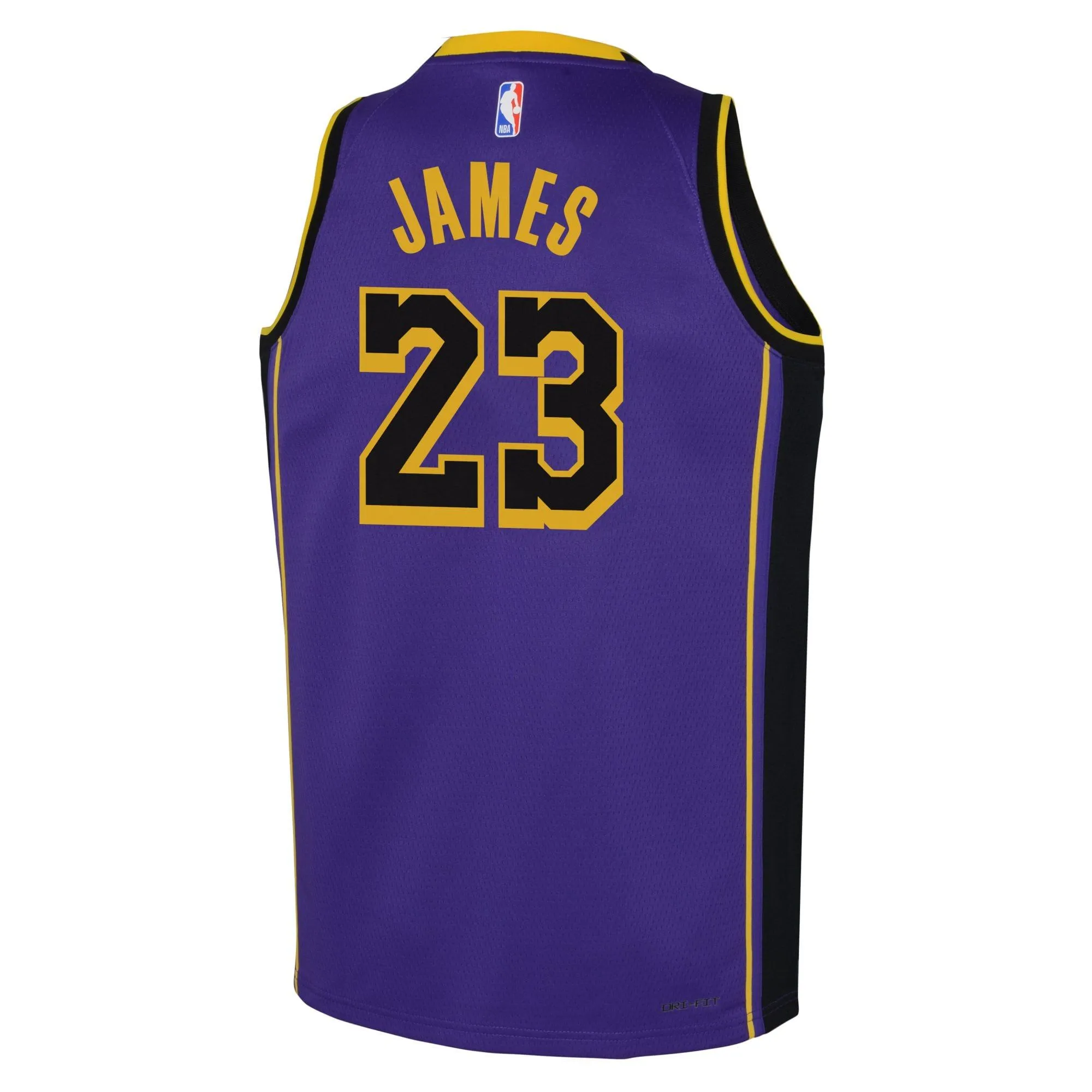 LeBron James Los Angeles Lakers Jordan Brand Youth Swingman Jersey - Statement Edition - Purple