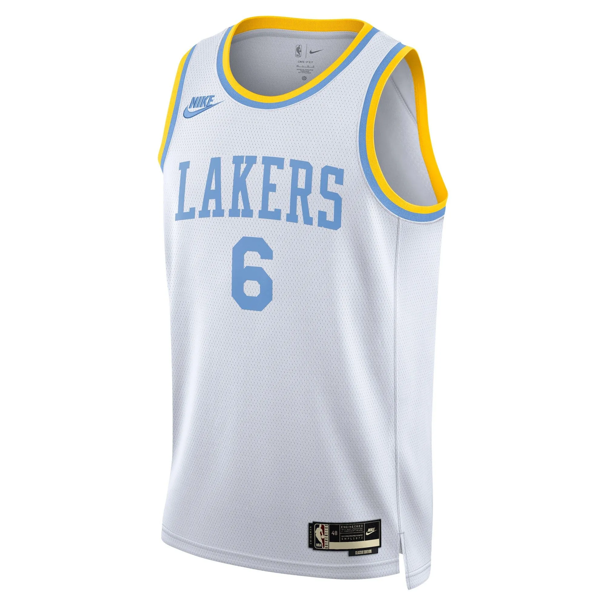 LeBron James Los Angeles Lakers  Swingman Jersey - Classic Edition - White