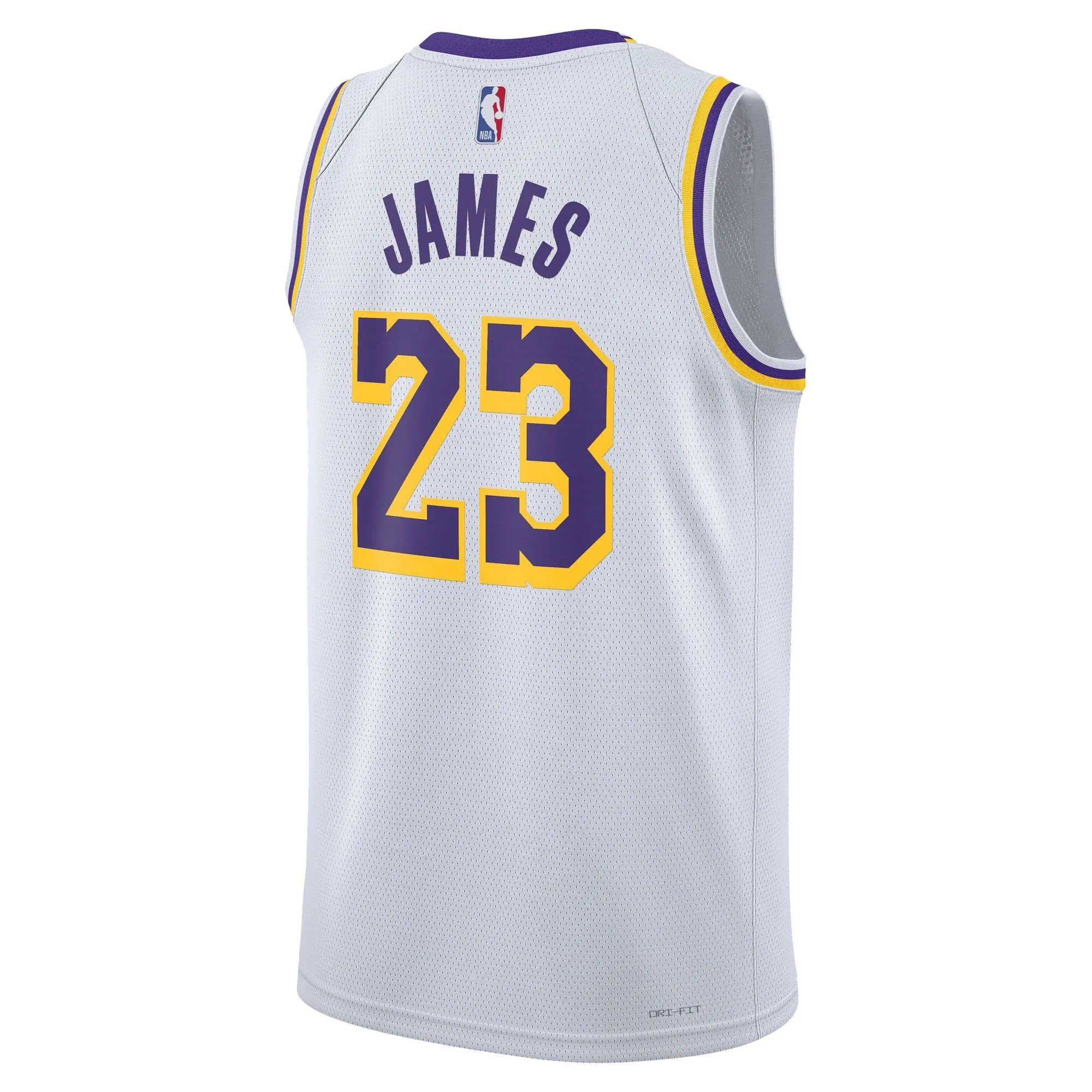 LeBron James Los Angeles Lakers  Unisex Swingman Jersey - Association Edition - White