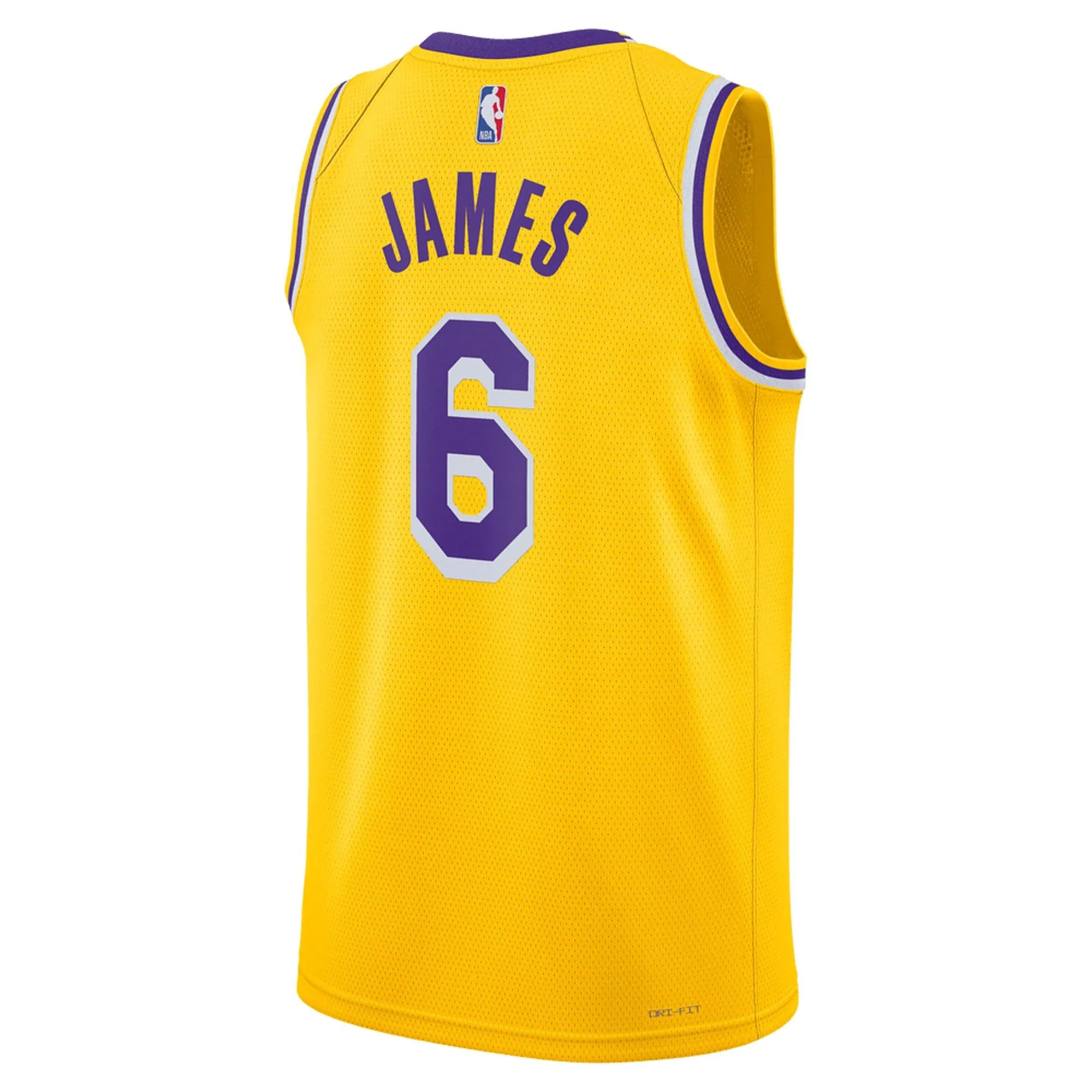 LeBron James Los Angeles Lakers  Unisex Swingman Jersey - Icon Edition - Gold