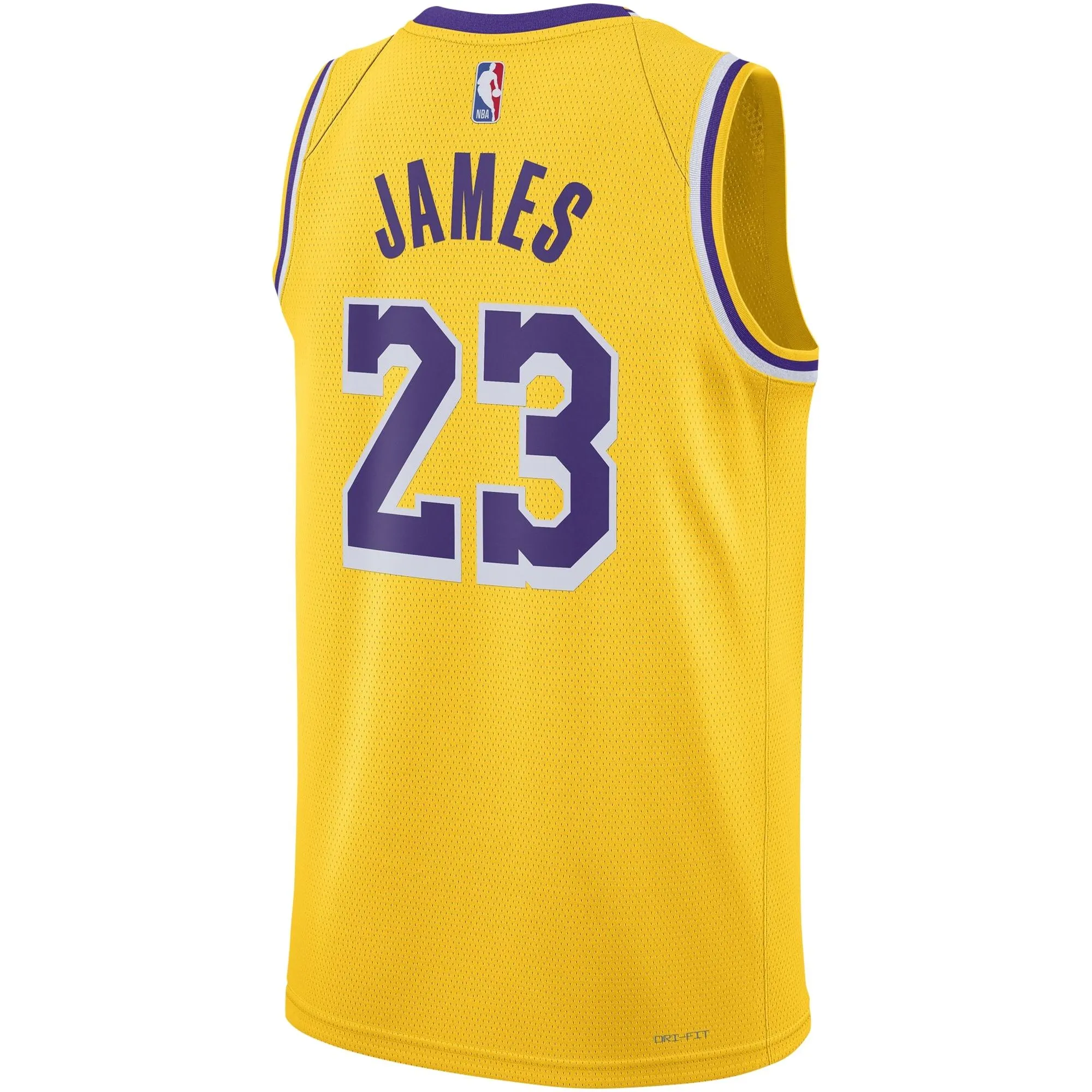 LeBron James Los Angeles Lakers  Unisex Swingman Jersey - Icon Edition - Gold