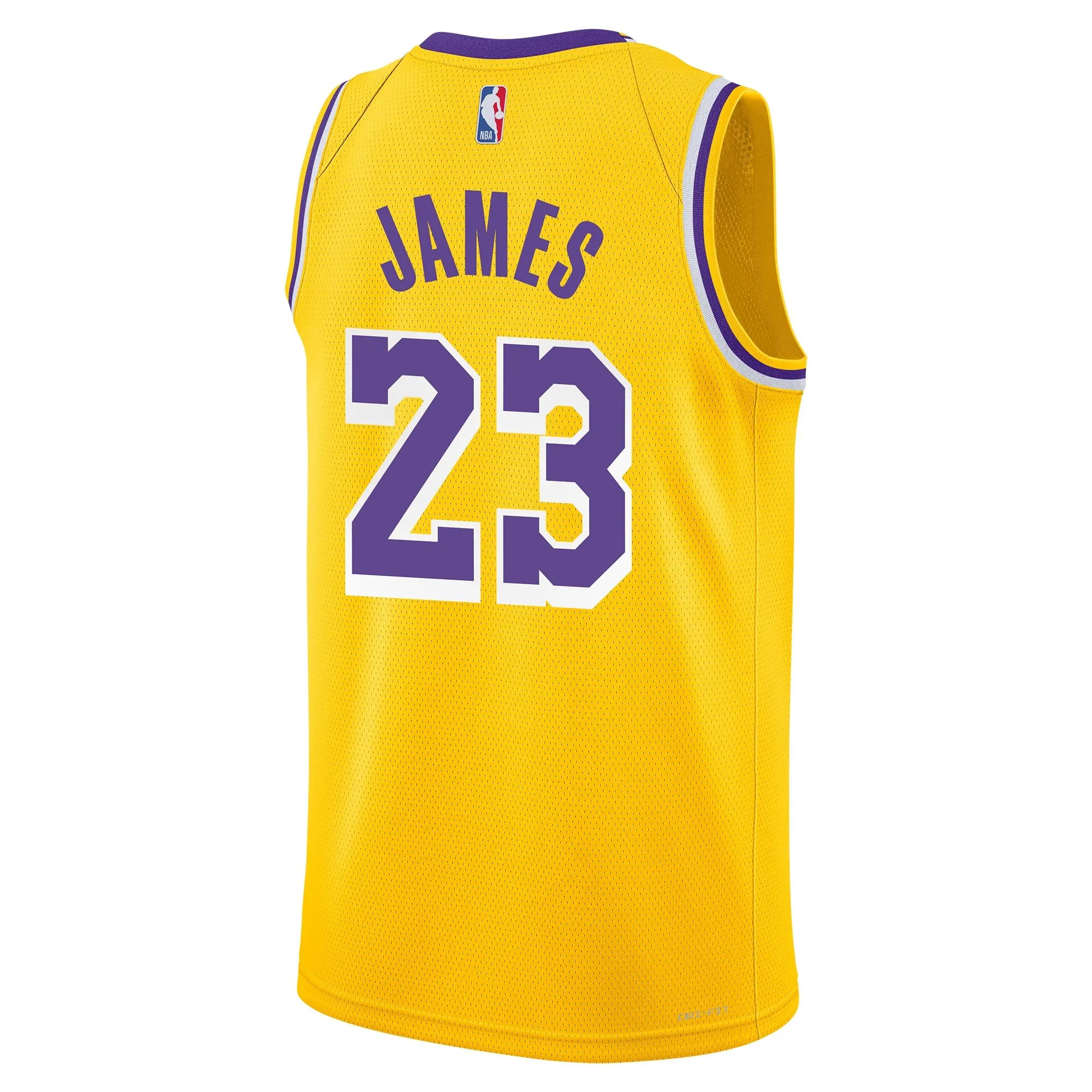 LeBron James Los Angeles Lakers  Youth Swingman Jersey - Icon Edition - Gold