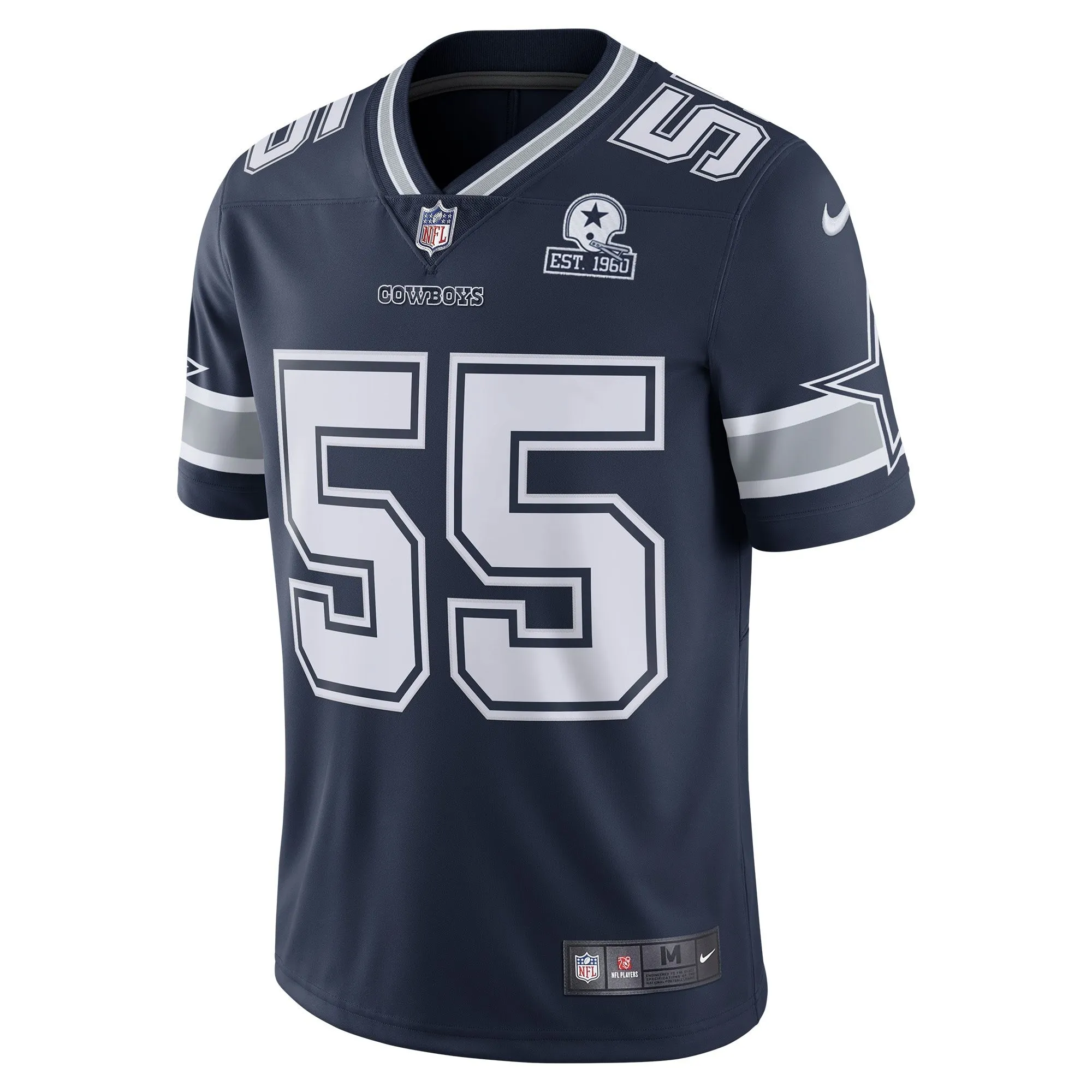 Leighton Vander Esch Dallas Cowboys  60th Anniversary Limited Jersey - Navy