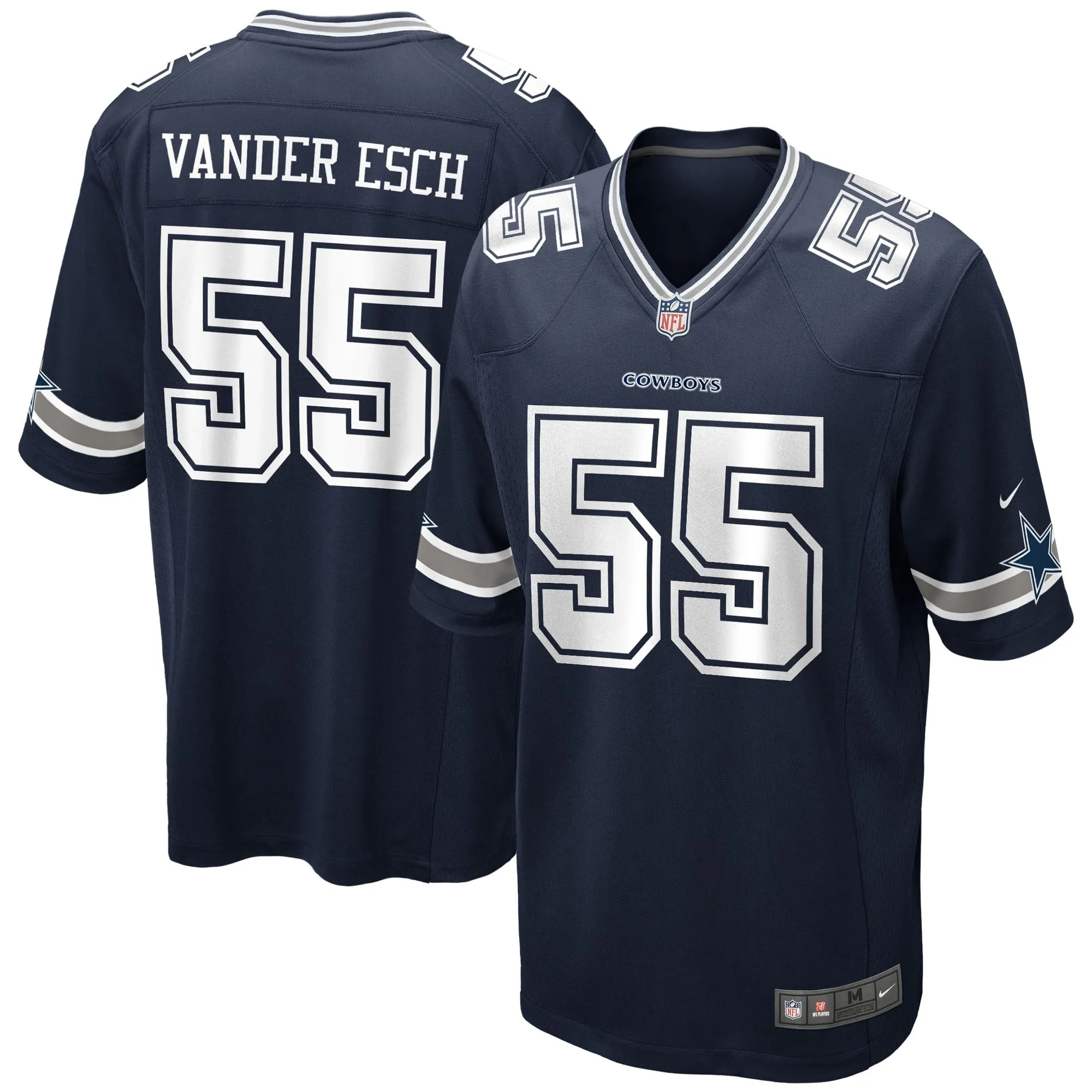 Leighton Vander Esch Dallas Cowboys  Game Player Jersey - Navy