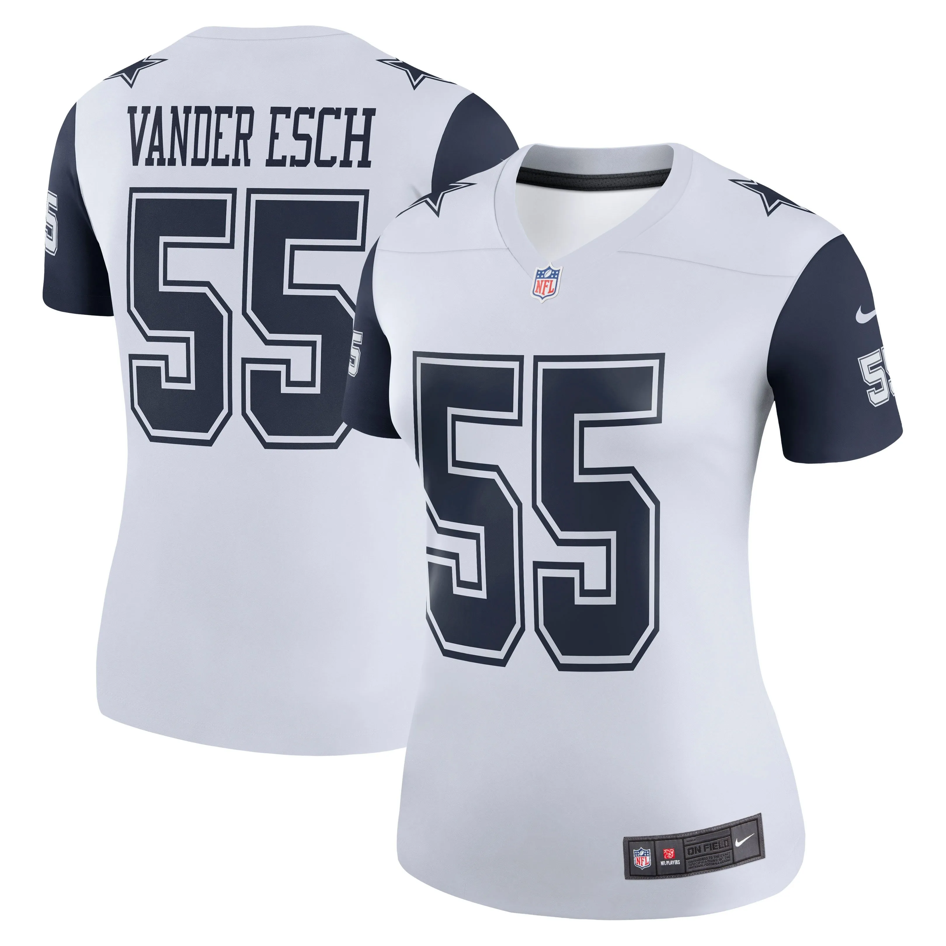 Leighton Vander Esch Dallas Cowboys  Women's Color Rush Legend Player Jersey - White