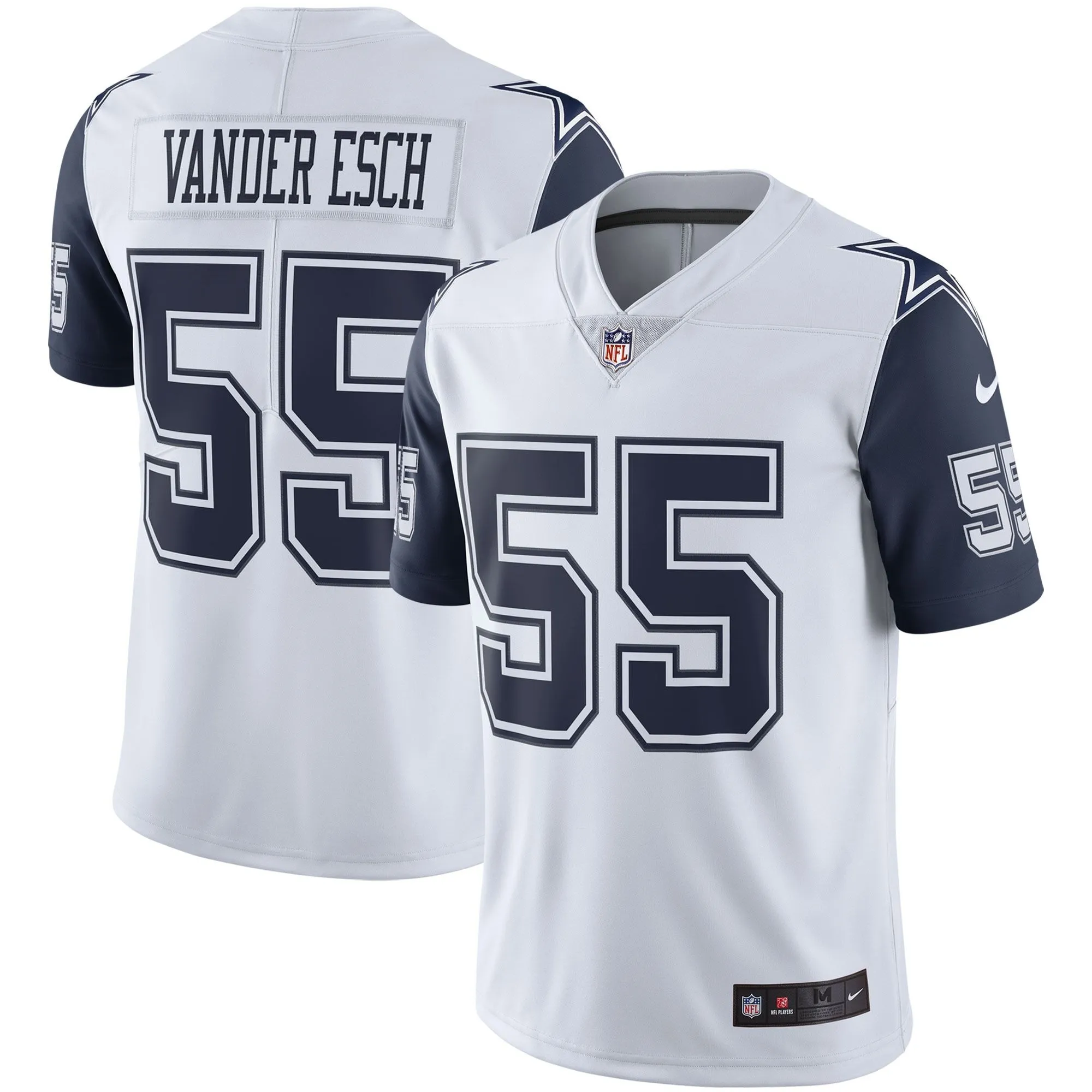 Leighton Vander Esch  Dallas Cowboys Color Rush Vapor Limited Jersey - White