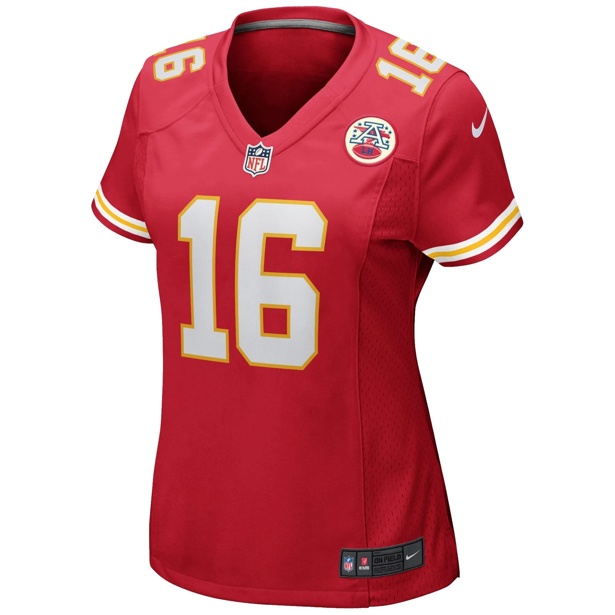 Len Dawson Kansas City Chiefs  Women's Game Retired Player Jersey - Red