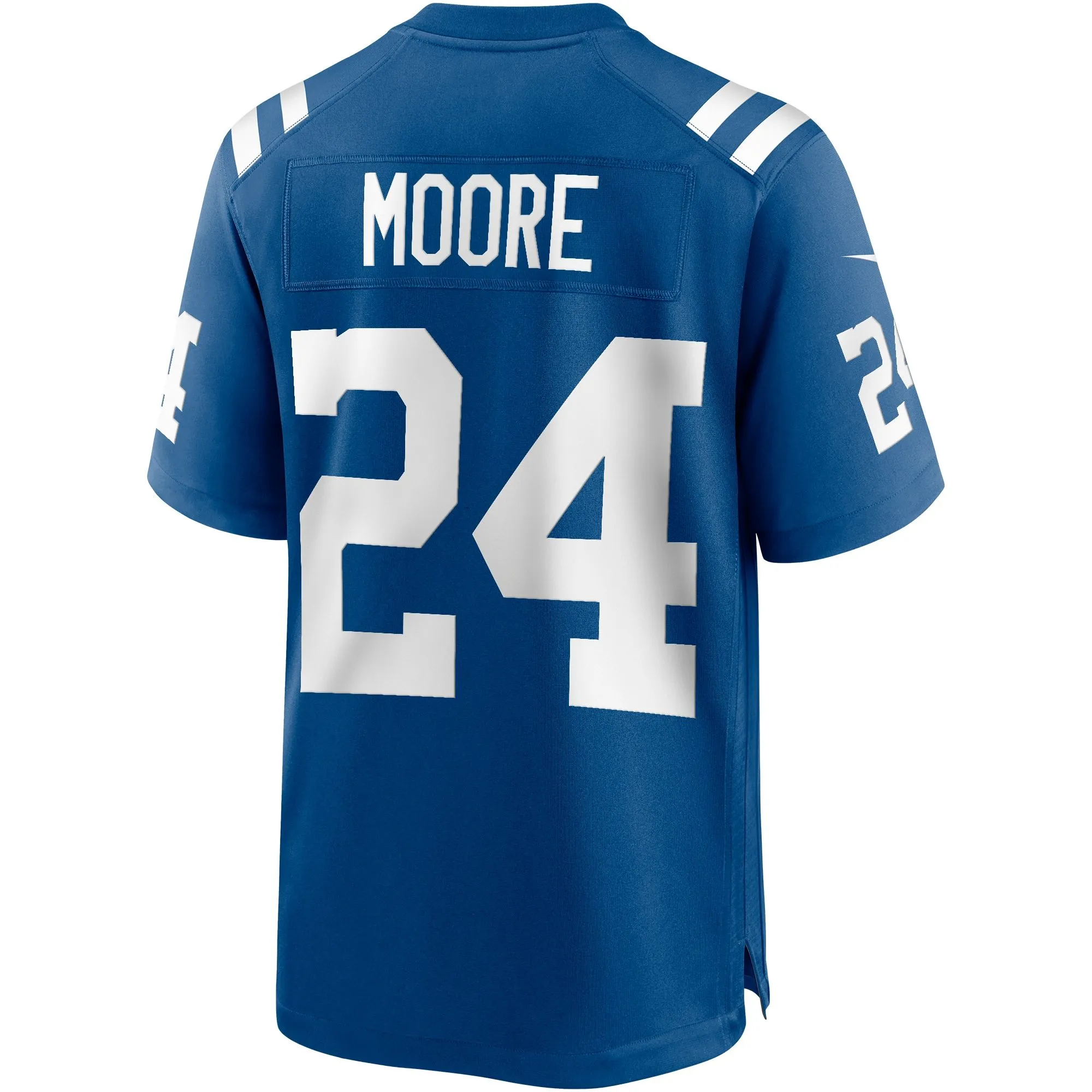 Lenny Moore Indianapolis Colts  Game Retired Player Jersey - Royal