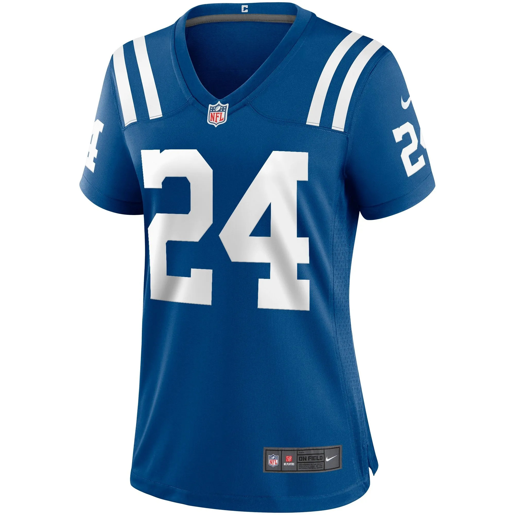 Lenny Moore Indianapolis Colts  Women's Game Retired Player Jersey - Royal