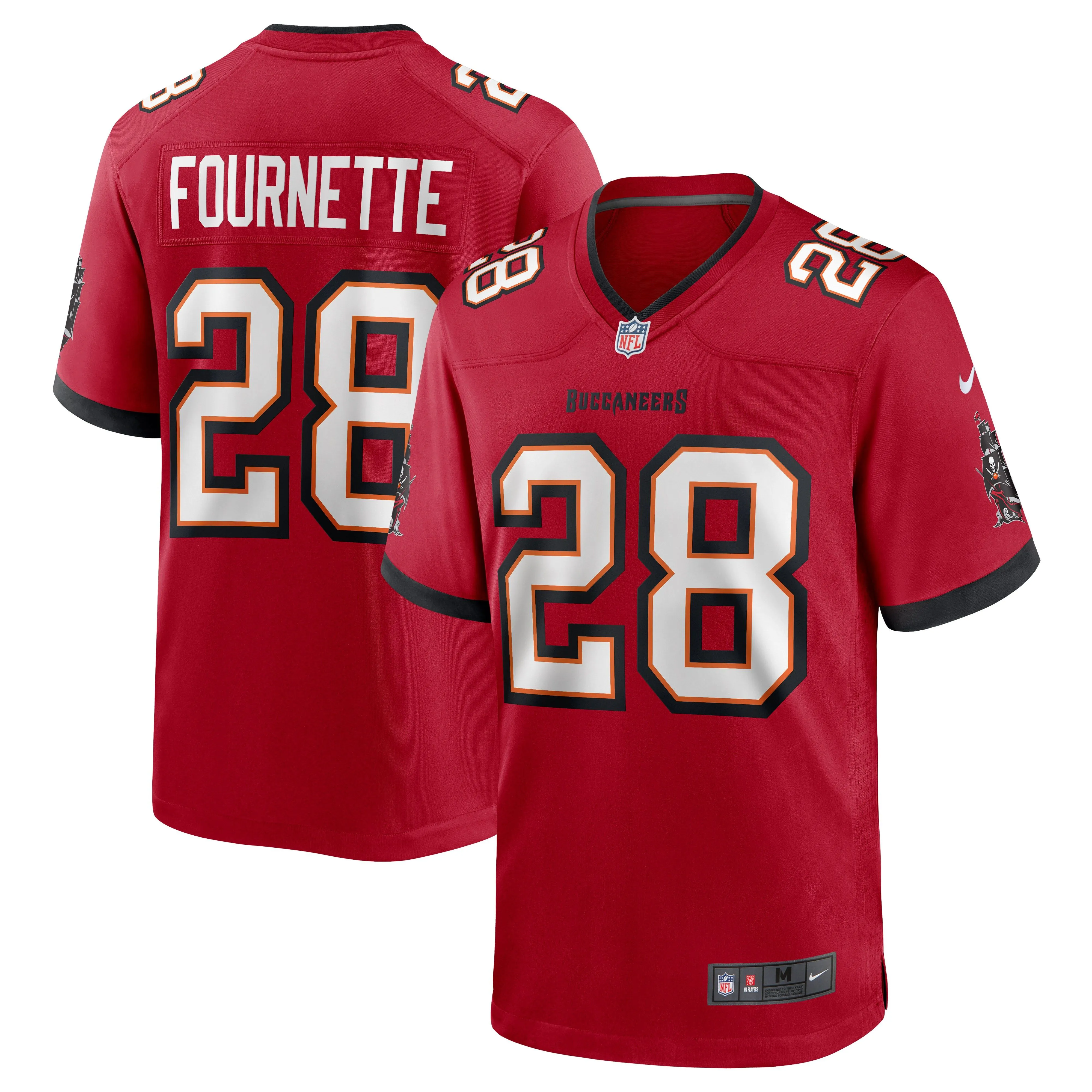 Leonard Fournette Tampa Bay Buccaneers  Game Jersey - Red