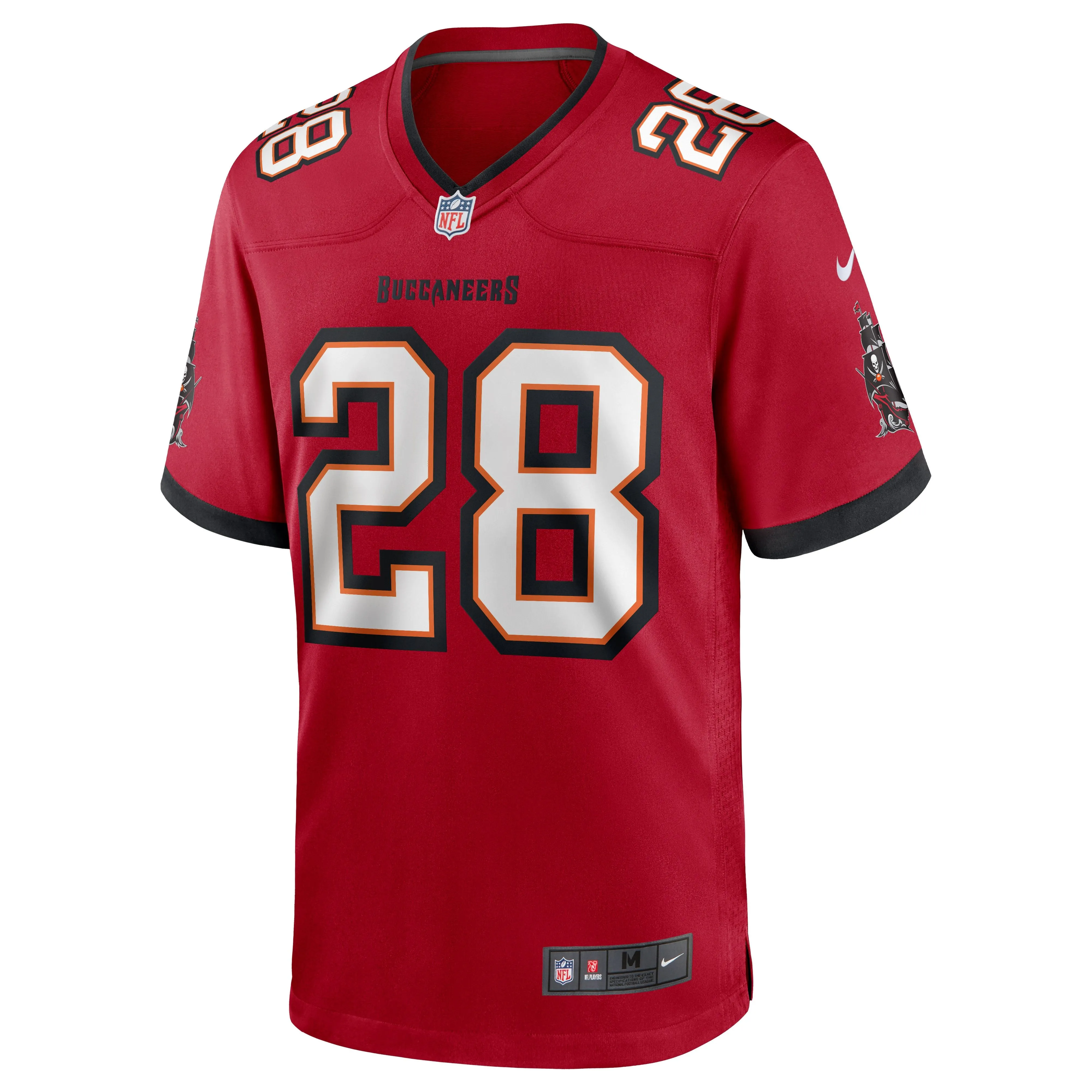 Leonard Fournette Tampa Bay Buccaneers  Game Jersey - Red