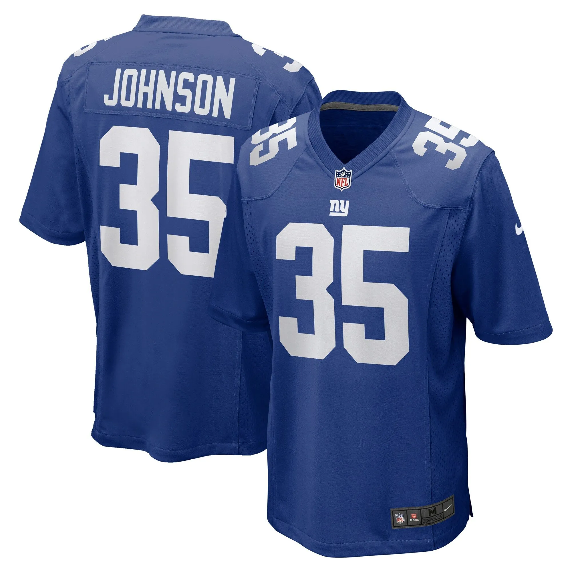 Leonard Johnson New York Giants  Game Player Jersey - Royal