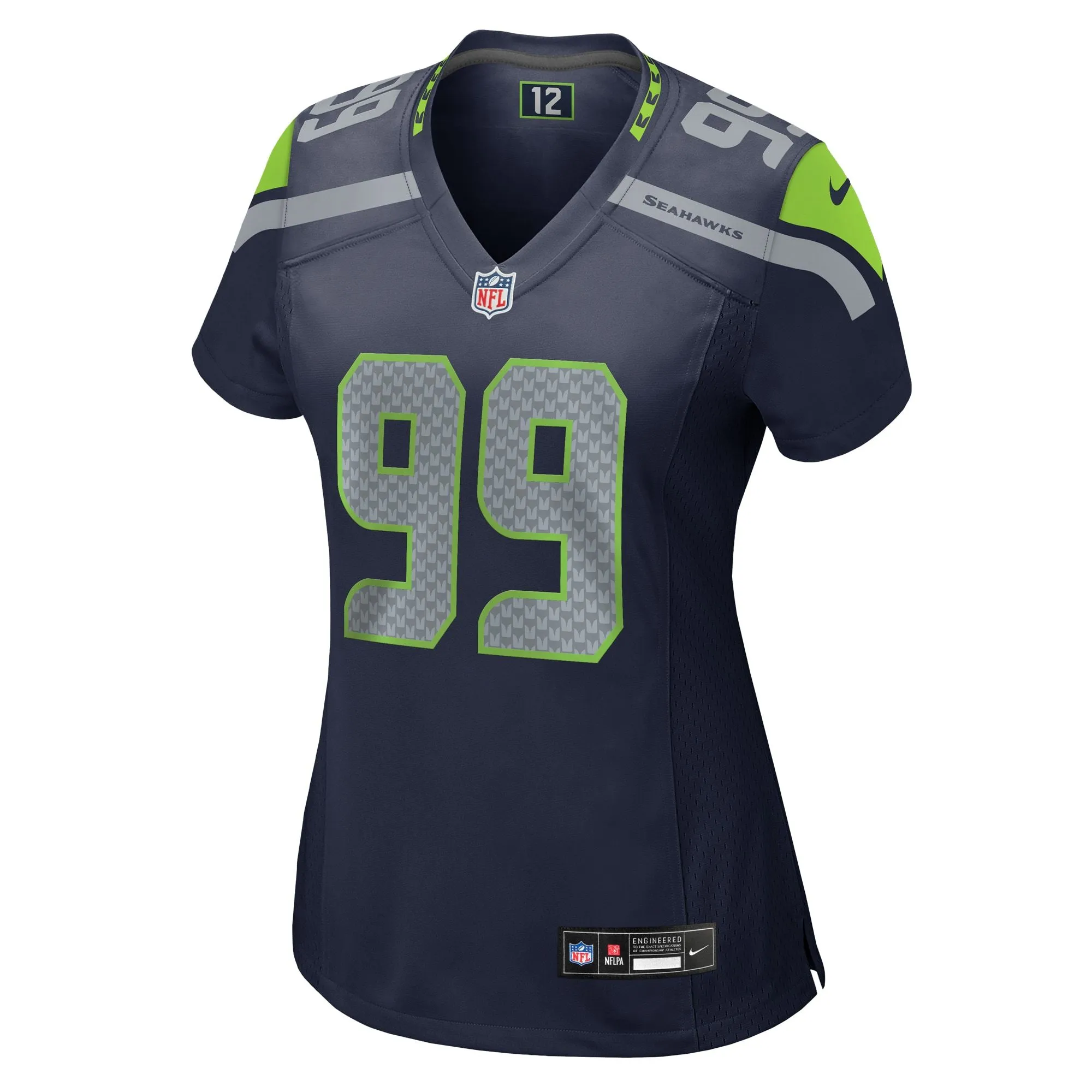 Leonard Williams Seattle Seahawks  Women's  Game Jersey - College Navy