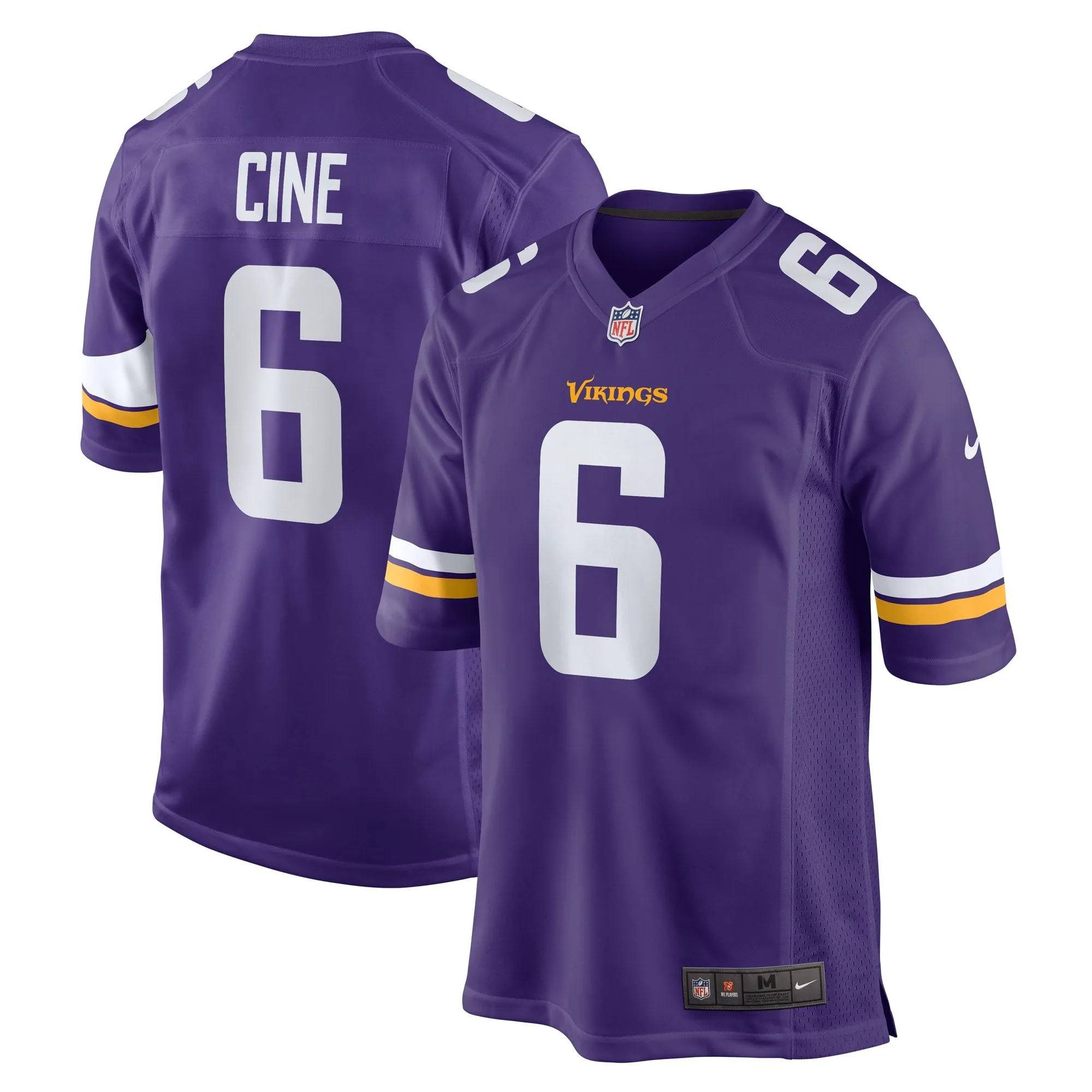 Lewis Cine Minnesota Vikings  Game Player Jersey - Purple