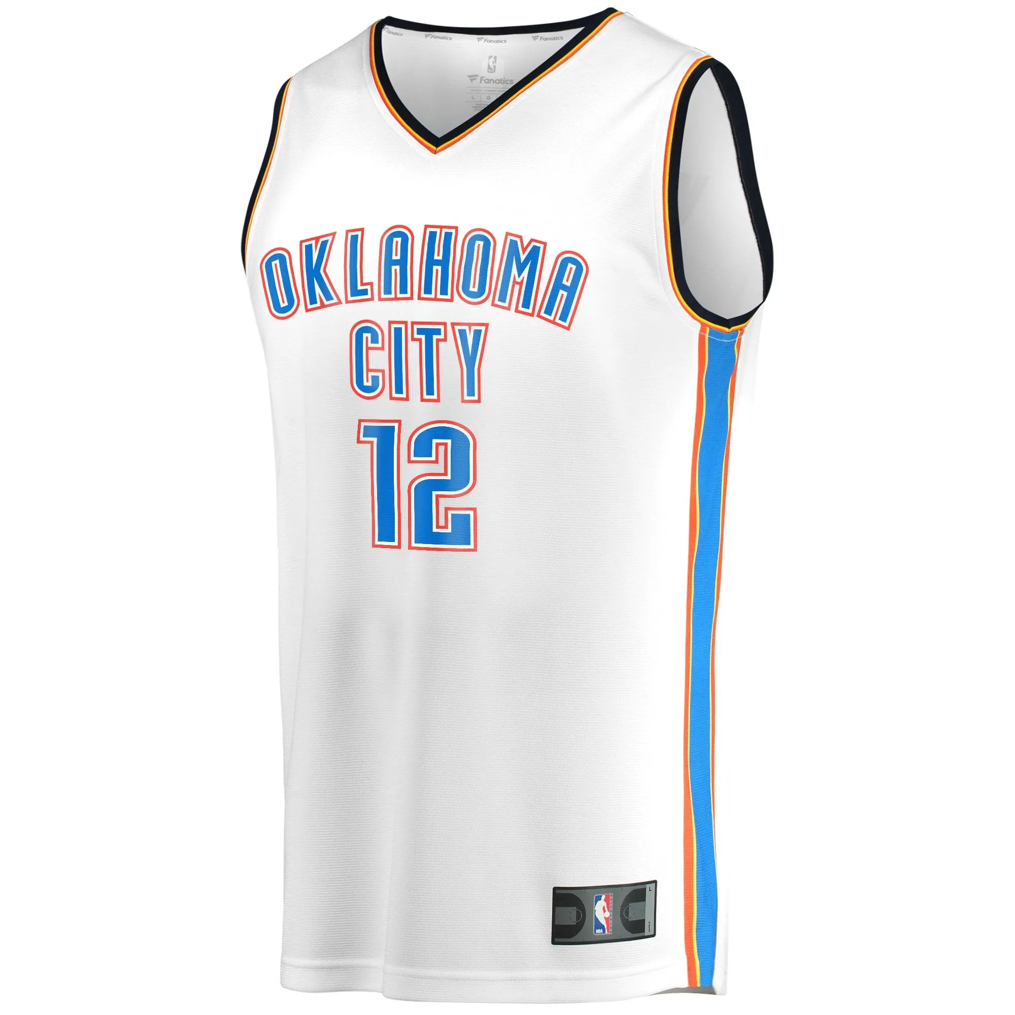 Lindy Waters III Oklahoma City Thunder Fanatics Branded Fast Break Player Jersey - Association Edition - White