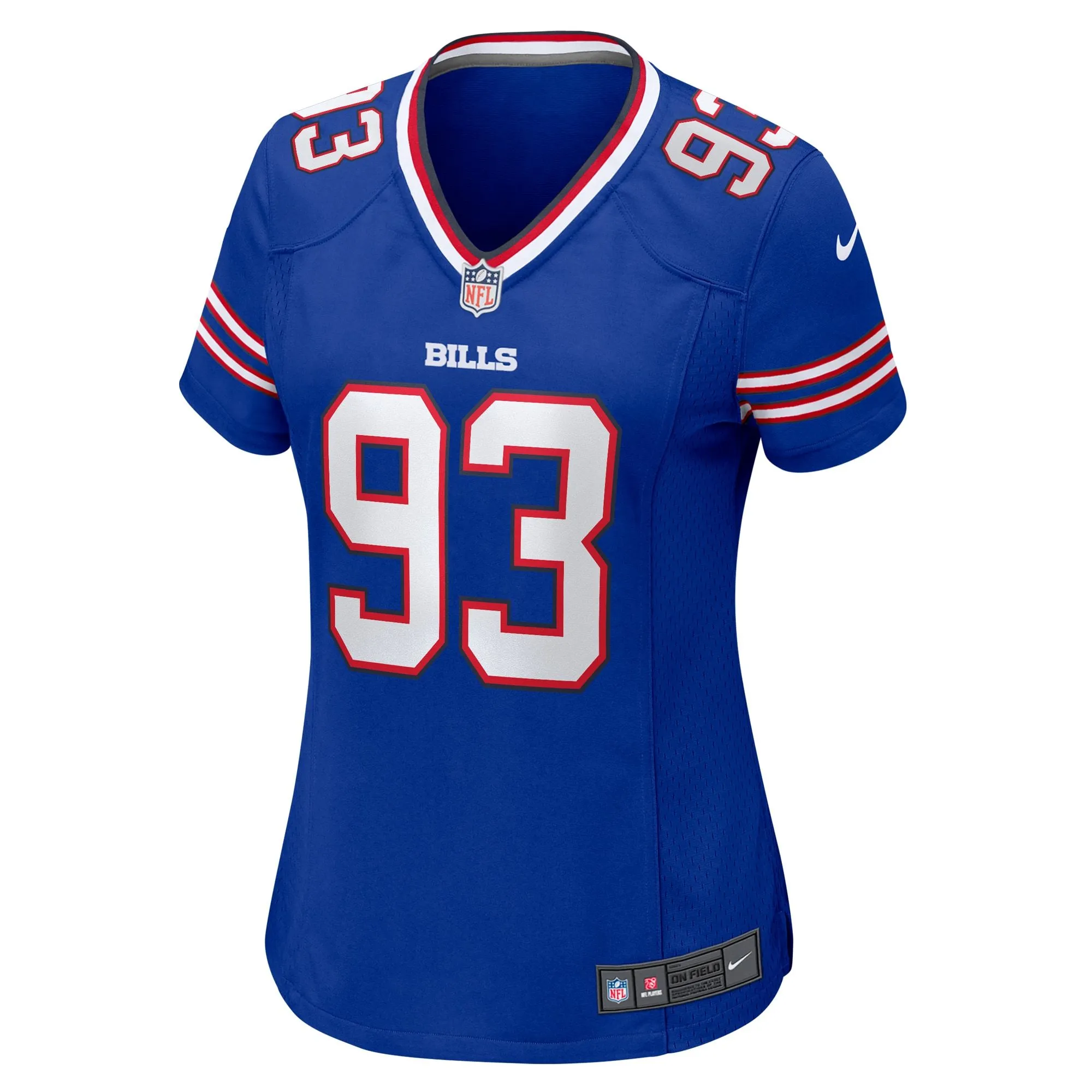 Linval Joseph Buffalo Bills  Women's  Game Jersey -  Royal