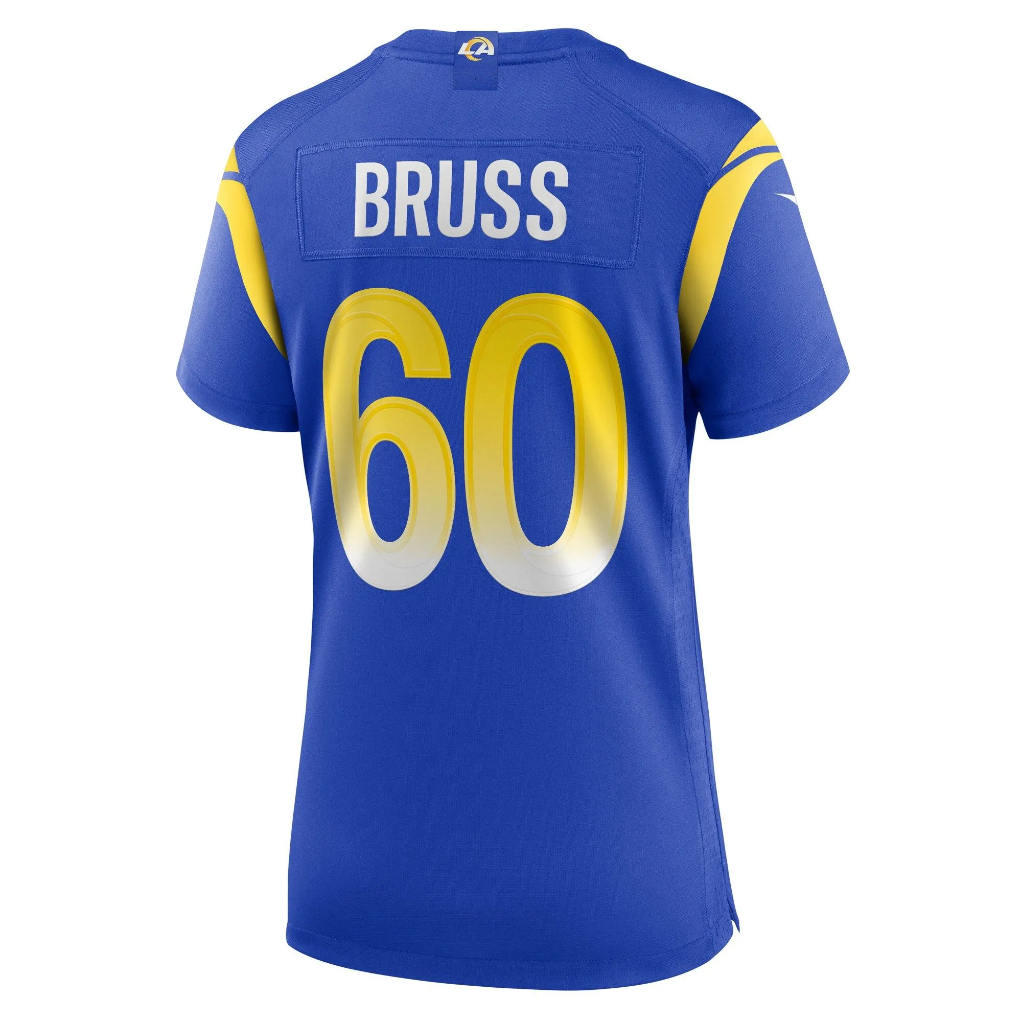 Logan Bruss Los Angeles Rams  Women's Game Player Jersey - Royal