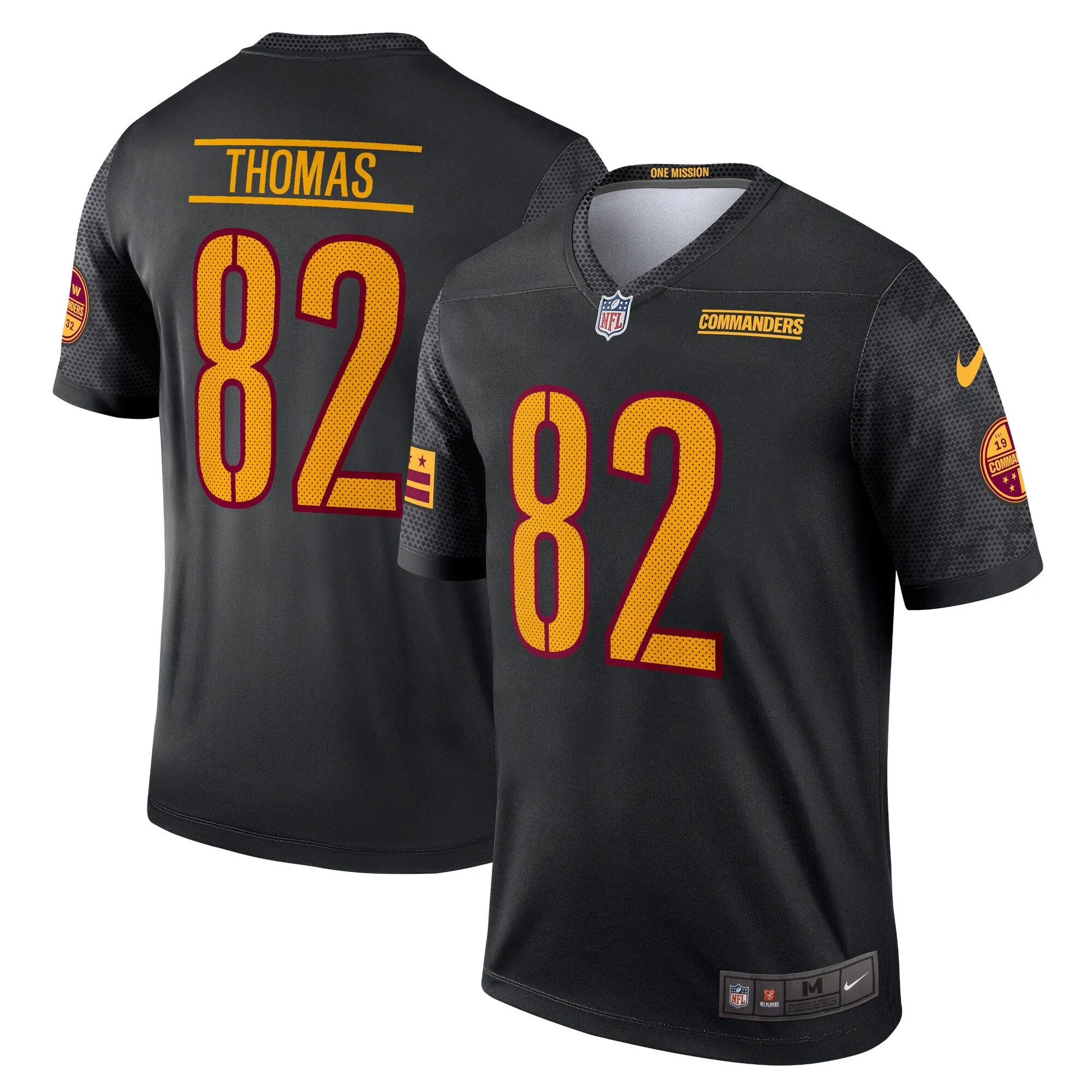 Logan Thomas Washington Commanders  Alternate Legend Jersey - Black