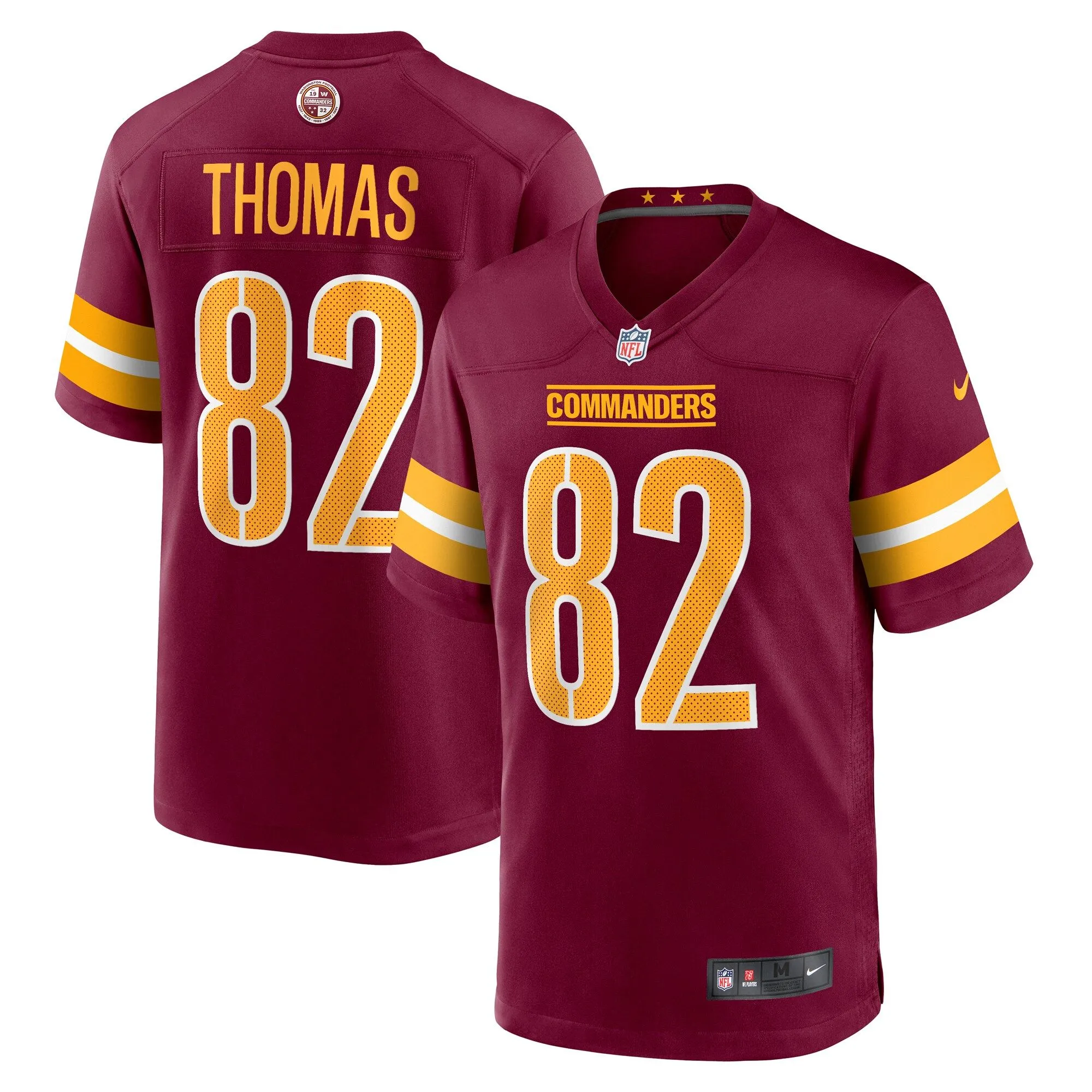 Logan Thomas Washington Commanders   Game Jersey -  Burgundy