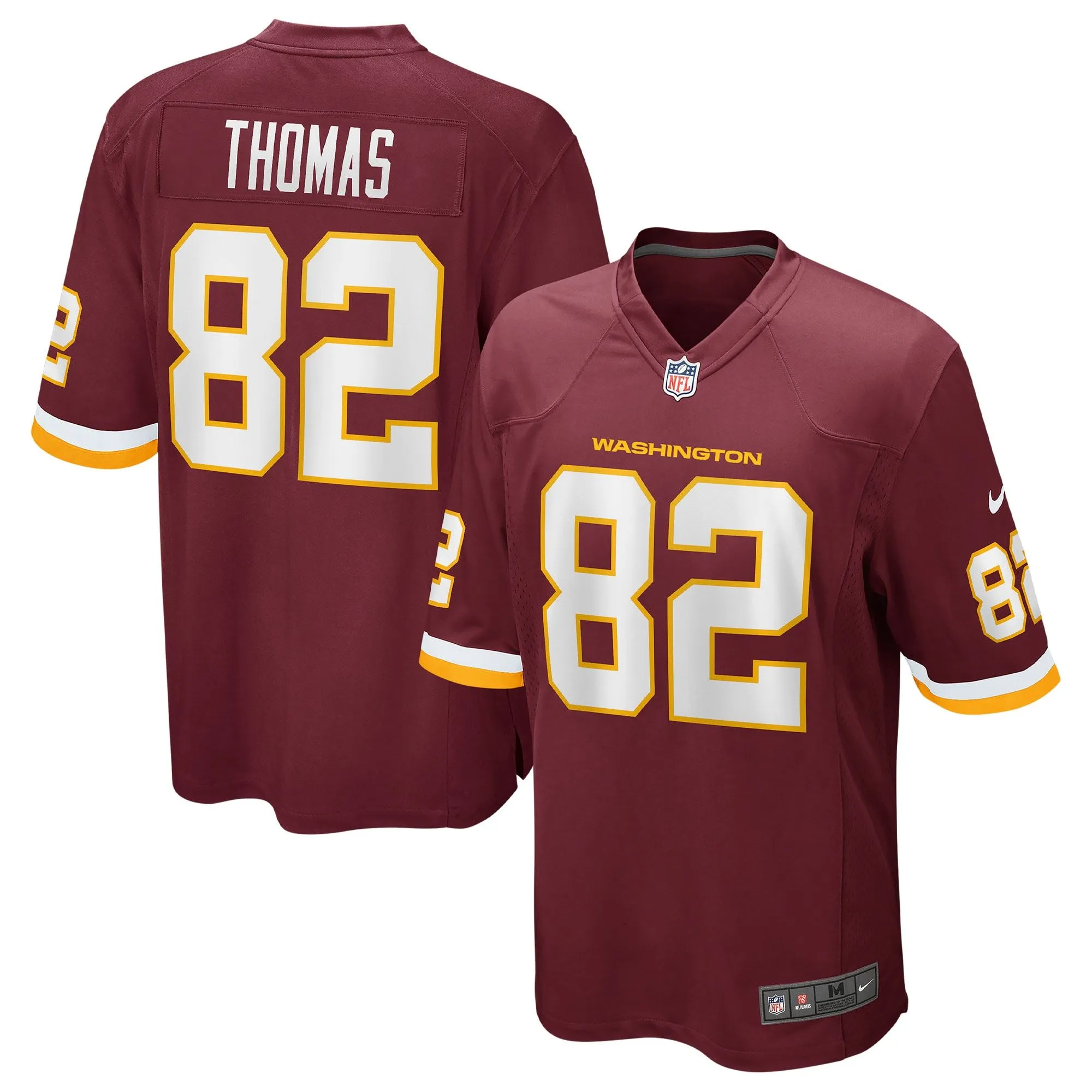 Logan Thomas Washington Football Team  Game Jersey - Burgundy