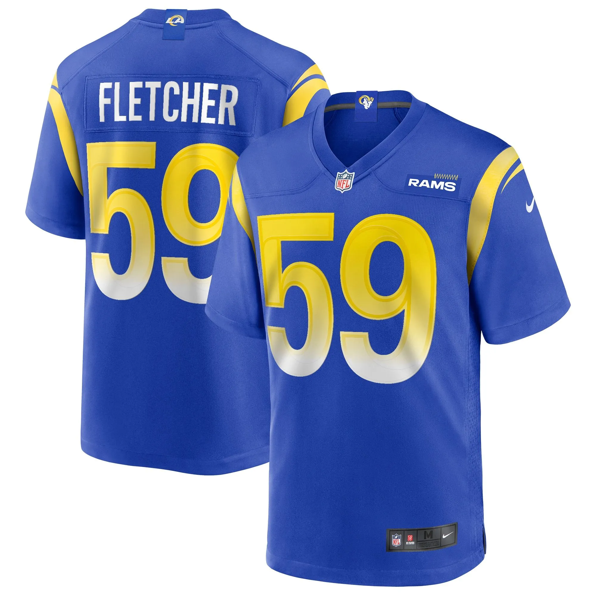 London Fletcher Los Angeles Rams  Game Retired Player Jersey - Royal