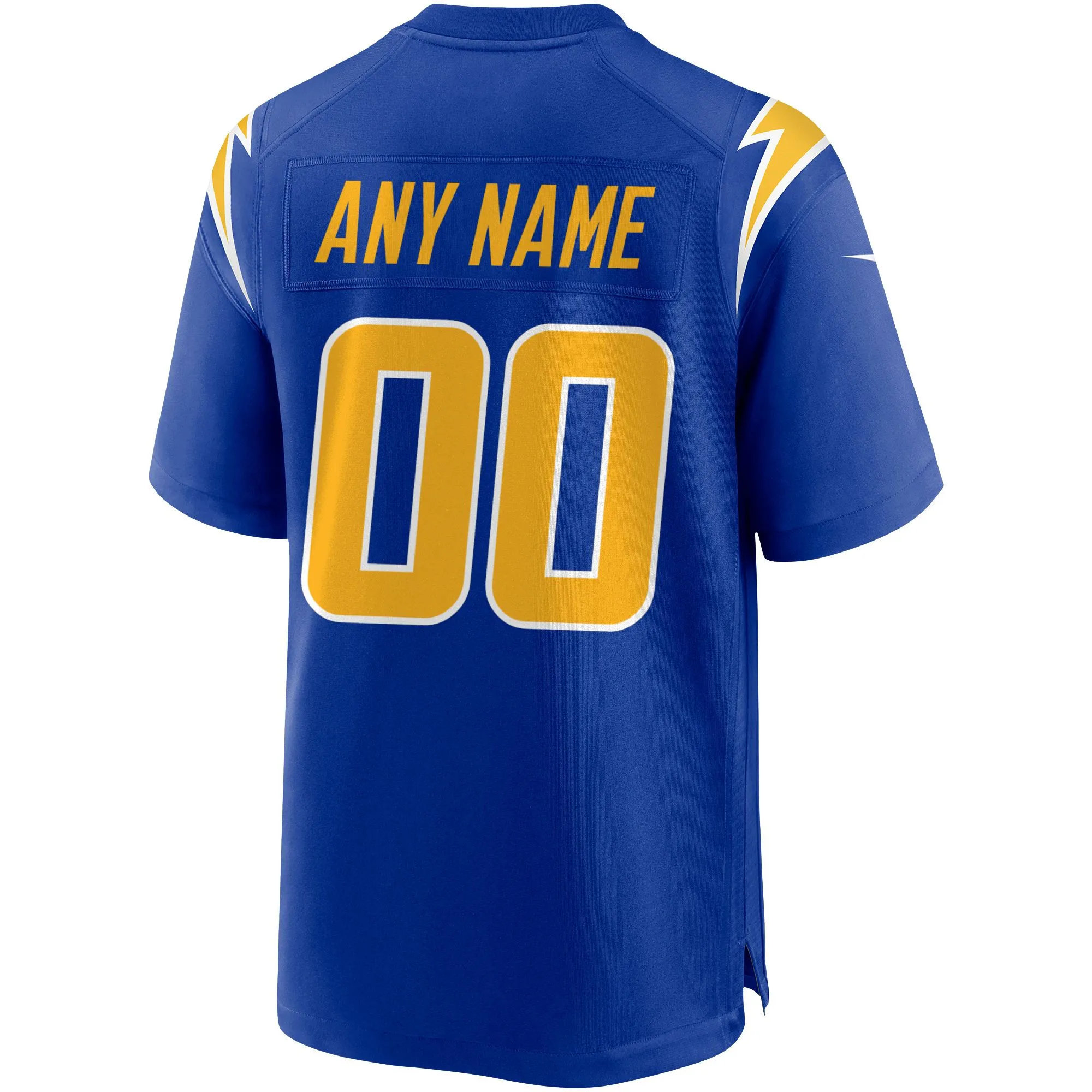 Los Angeles Chargers  Alternate Custom Game Jersey - Royal