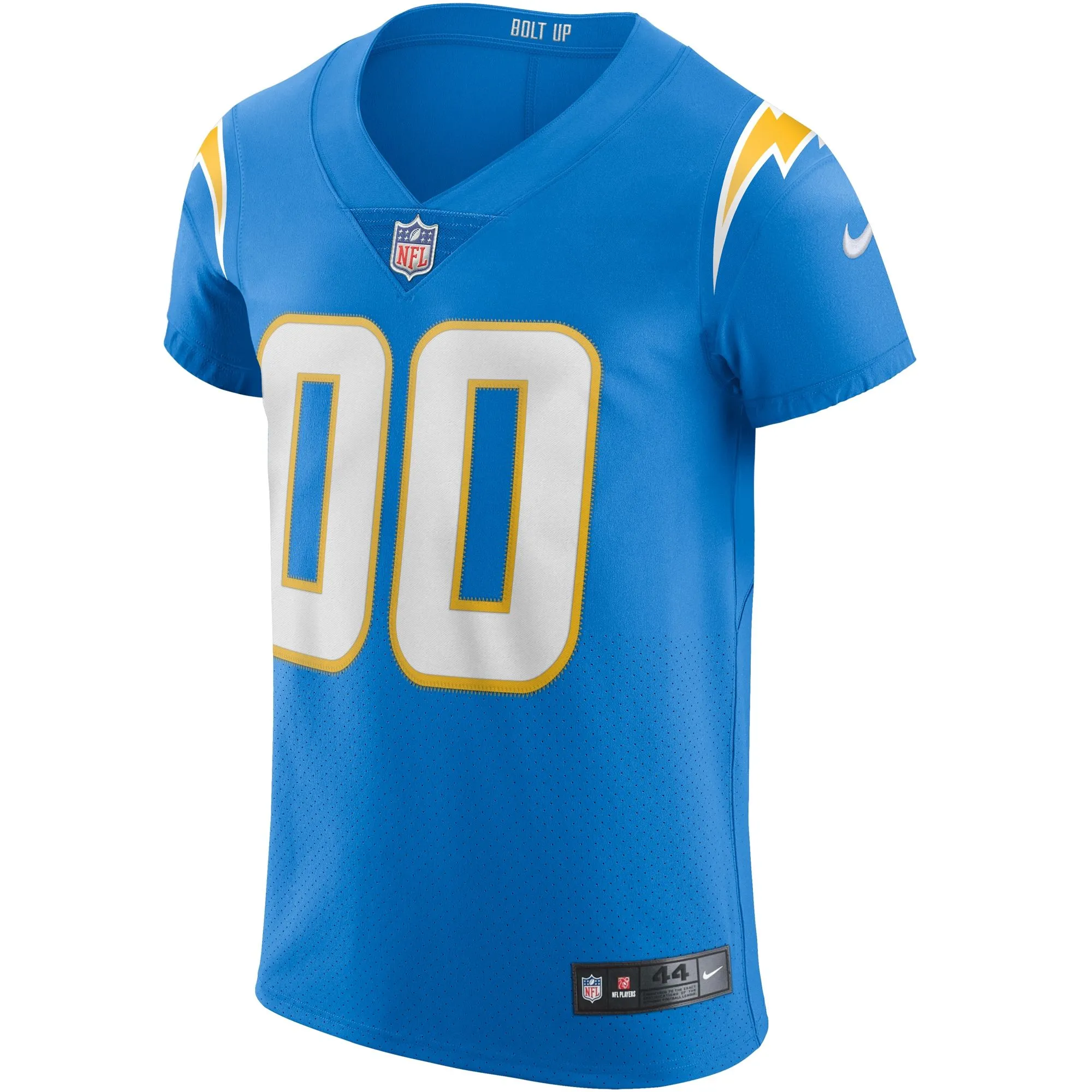 Los Angeles Chargers  Vapor Elite Custom Jersey - Powder Blue