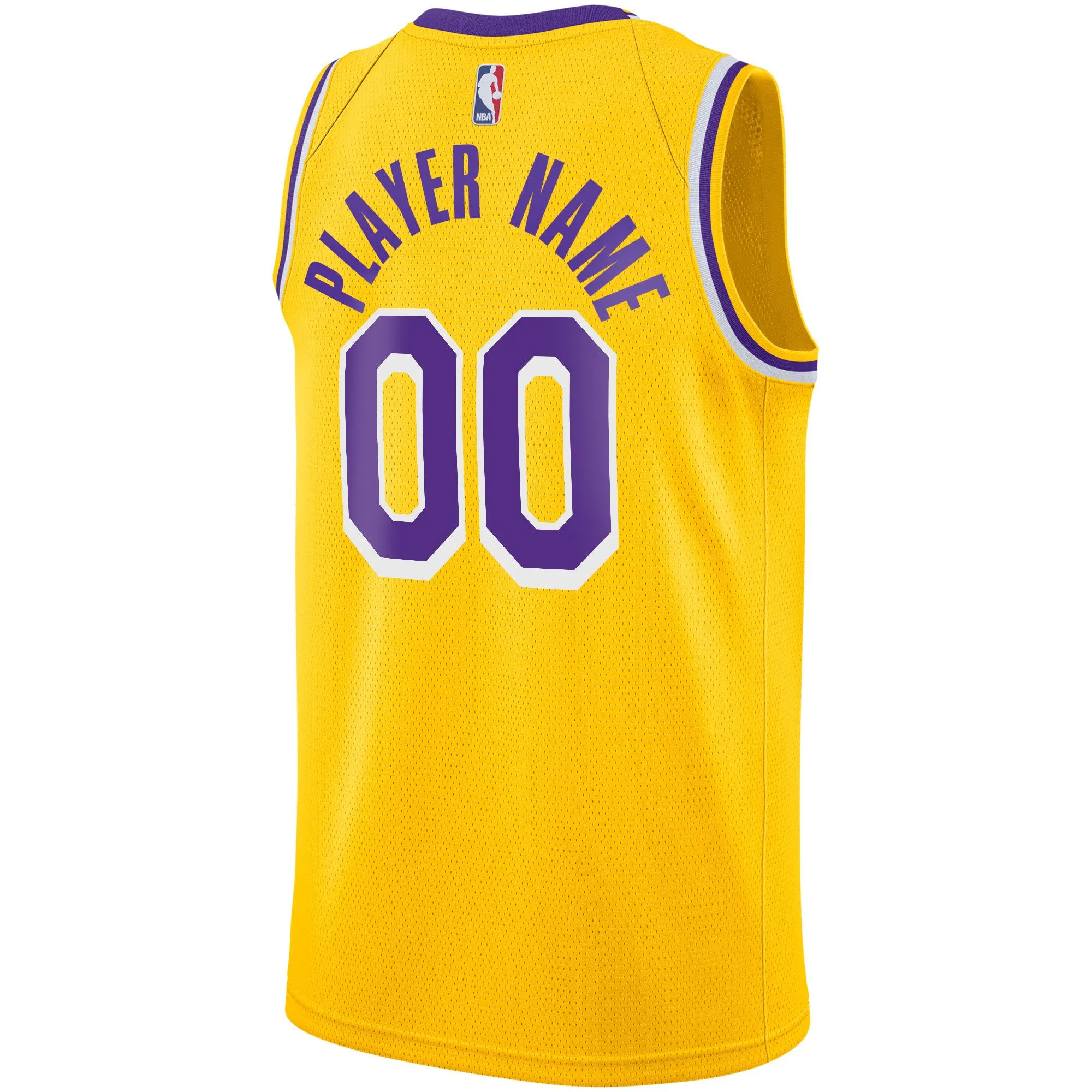 Los Angeles Lakers  2020/21 Swingman Custom Jersey - Icon Edition - Gold