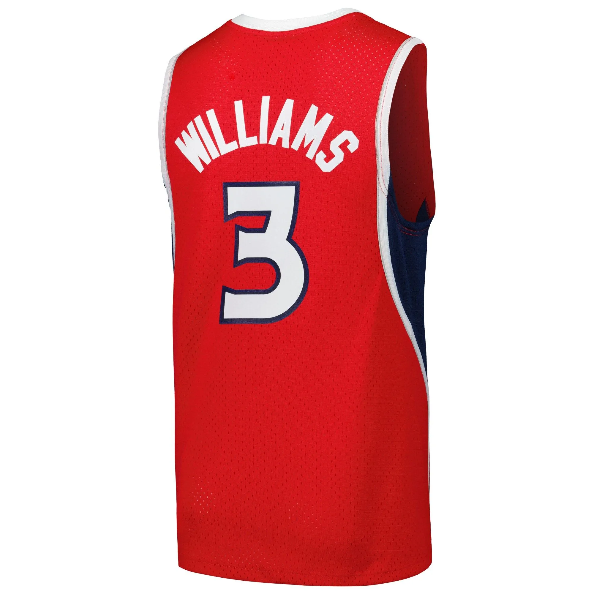 Lou Williams Atlanta Hawks Mitchell & Ness 2001/02 Hardwood Classics Swingman Jersey - Red